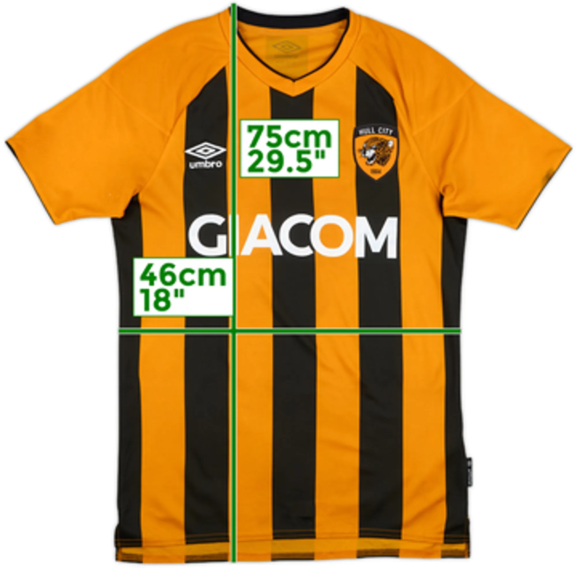 2020-21 Hull City Home Shirt - 6/10 - (S)