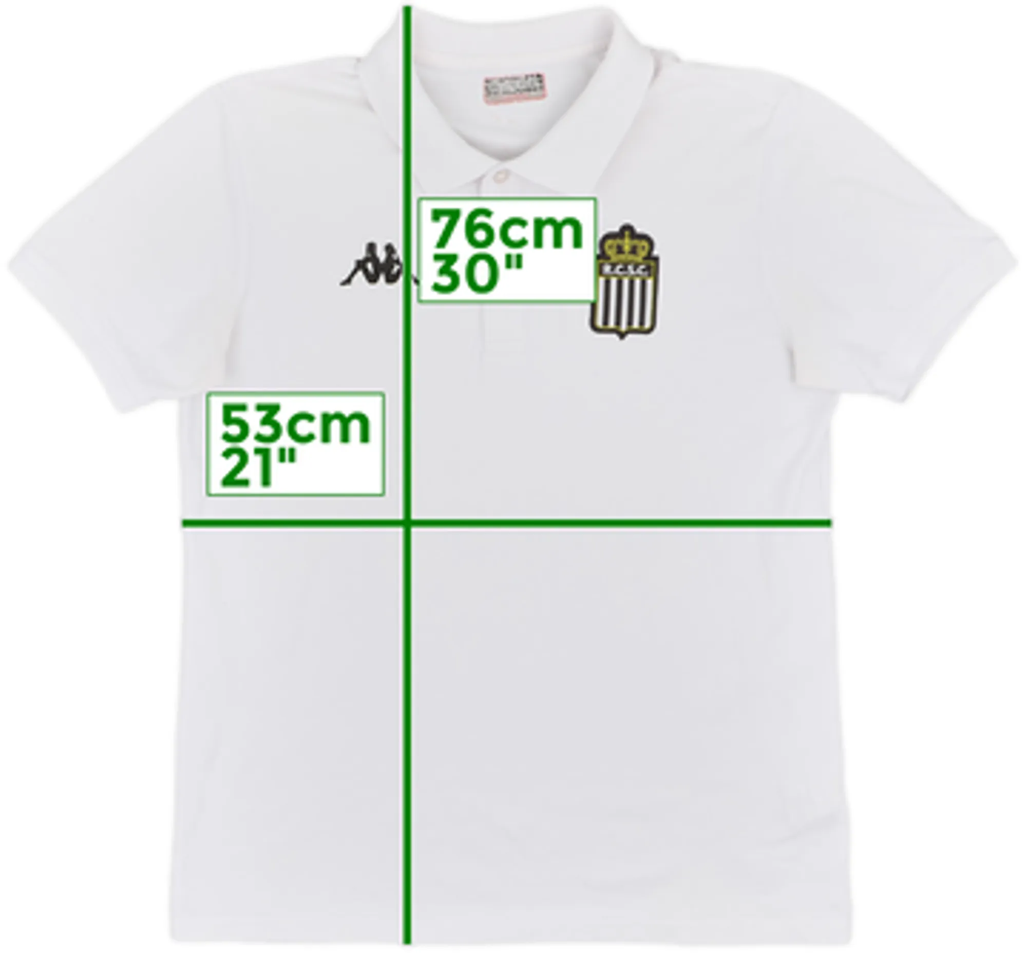 2020-21 Royal Charleroi Kappa Polo Shirt - 6/10 - (L)