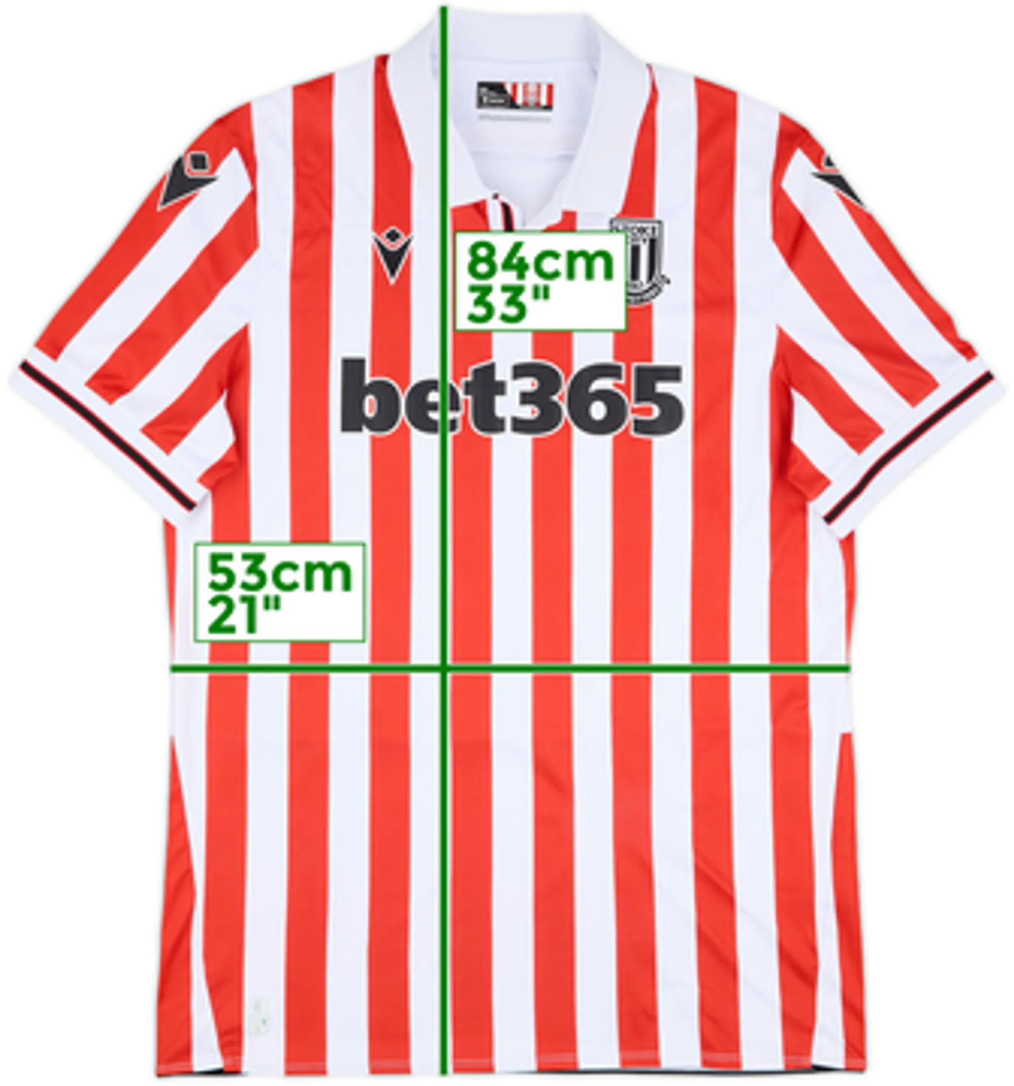 2023-24 Stoke City Home Shirt - 6/10 - (XXL)