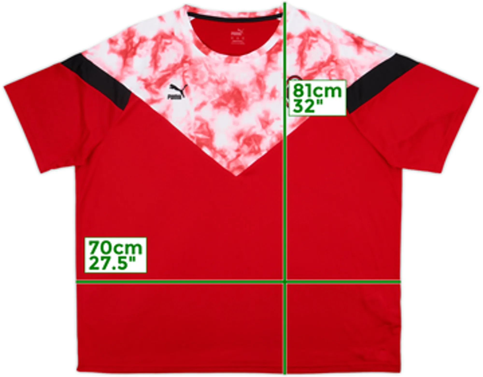 2021-22 AC Milan Puma Training Shirt - 9/10 - (3XL)