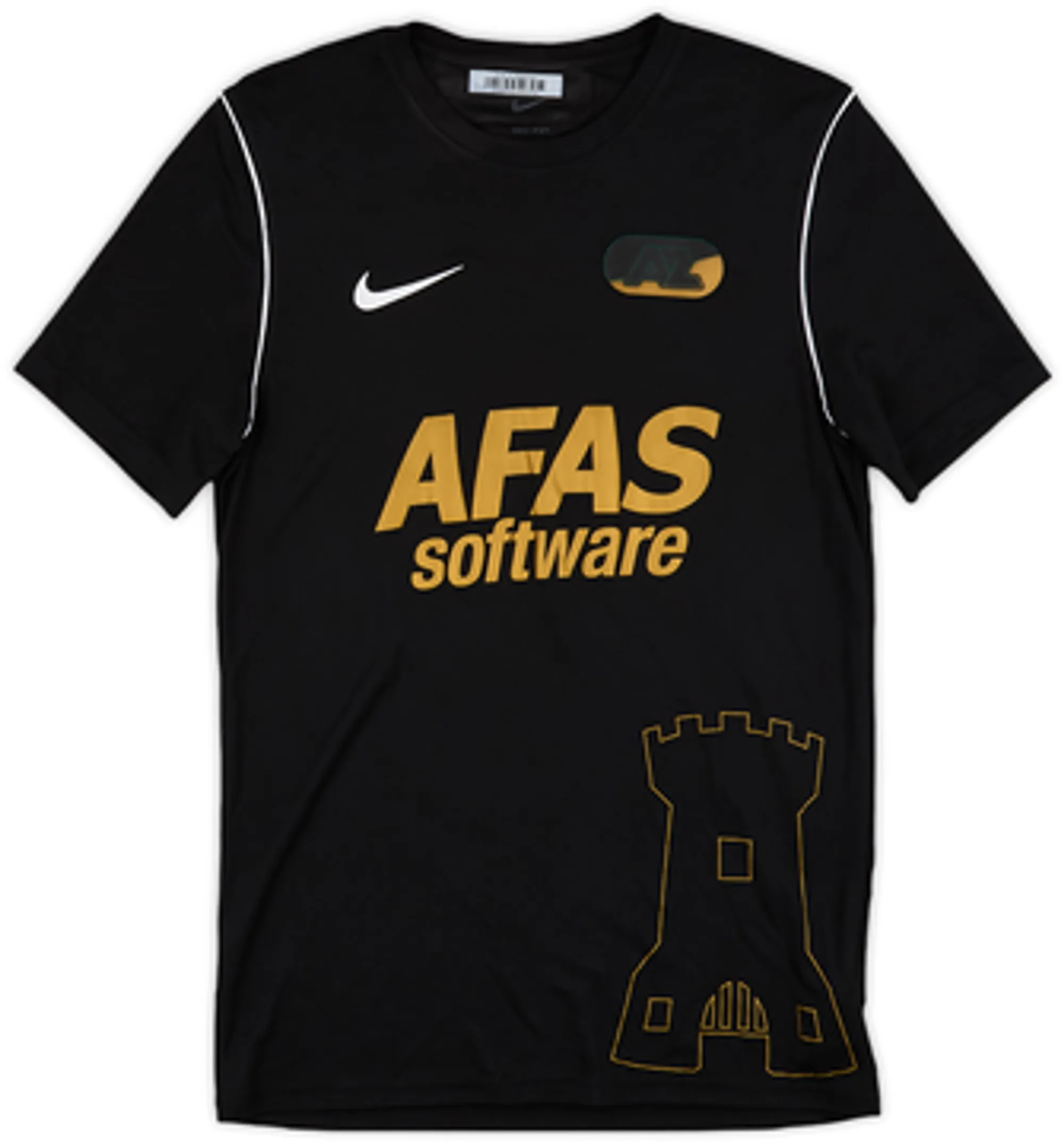 2021-22 AZ Alkmaar Nike Training Shirt Appelkamp #99 - 7/10 - (M)