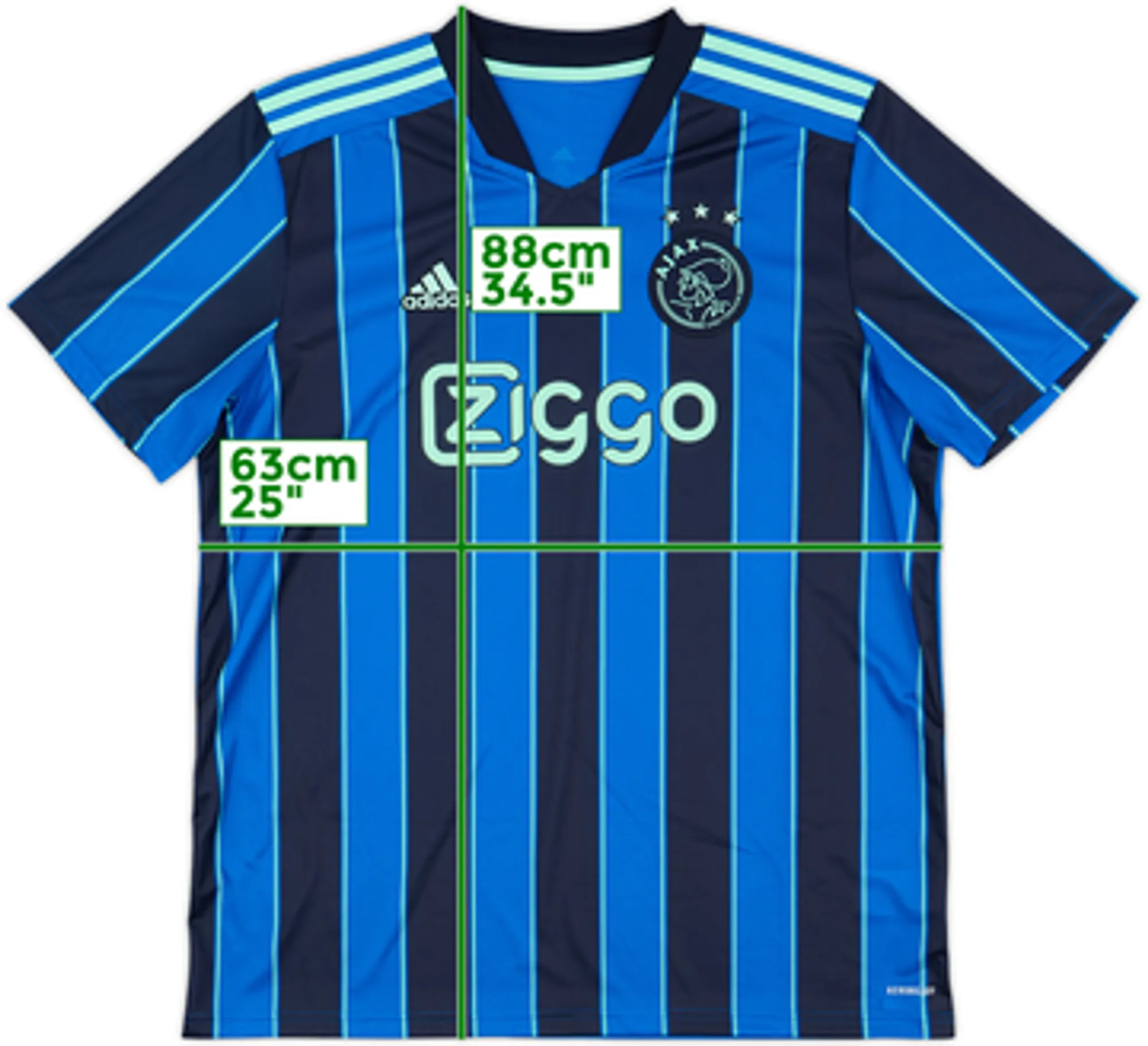 2021-22 Ajax Away Shirt - 10/10 - (L)