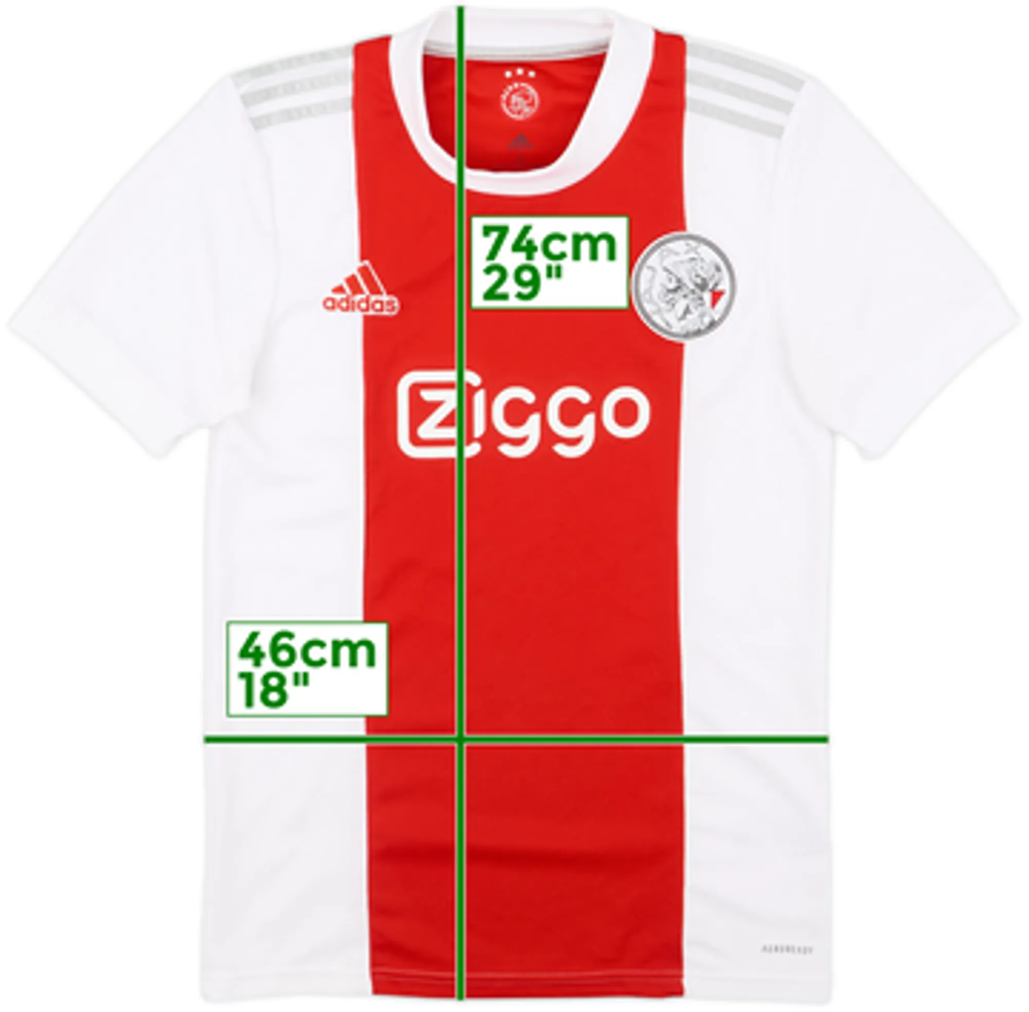 2021-22 Ajax Home Shirt - 8/10 - (M)