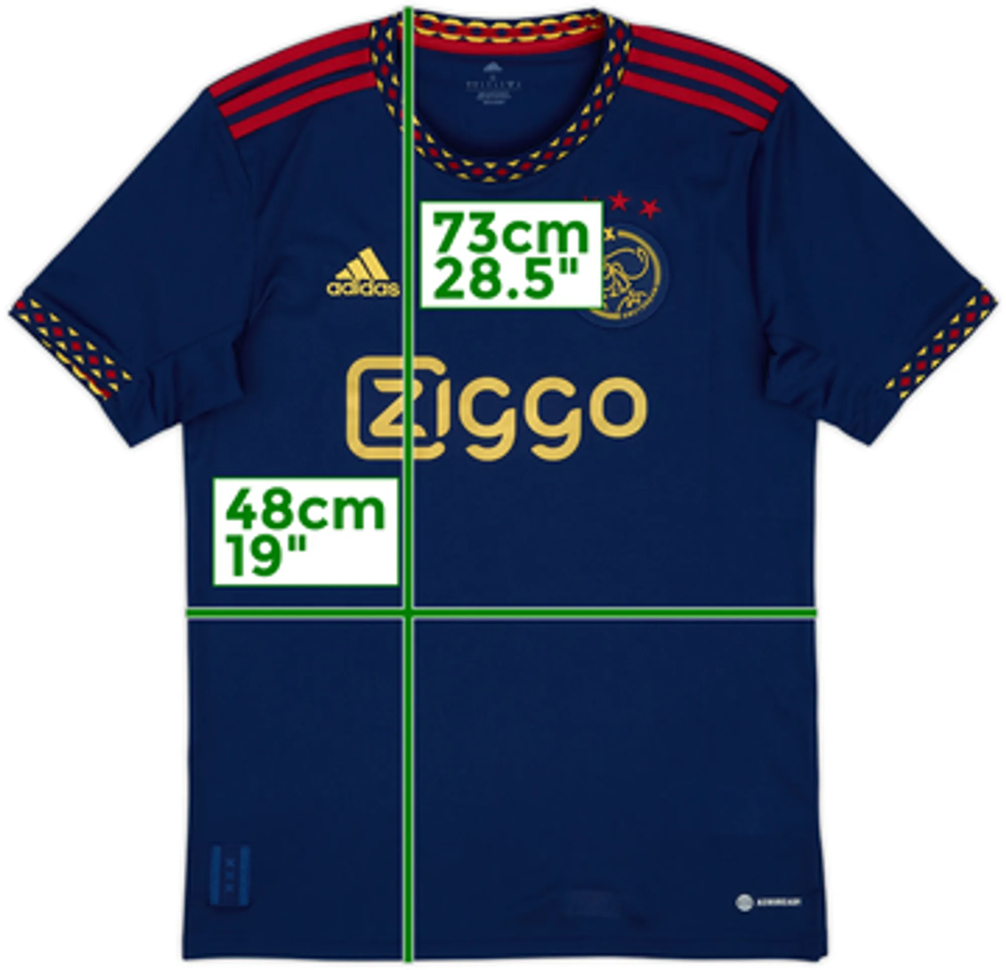 2022-23 Ajax Away Shirt - 10/10 - (XS)
