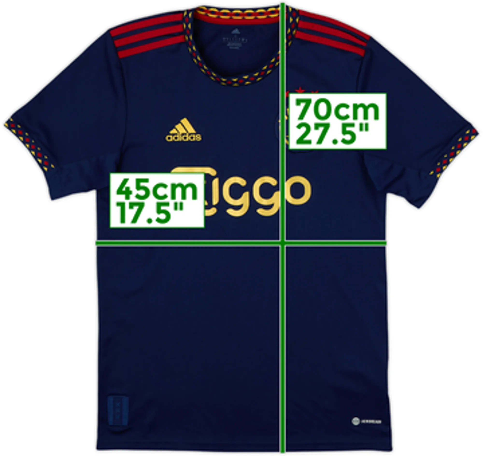2022-23 Ajax Away Shirt - 9/10 - (L.Boys)