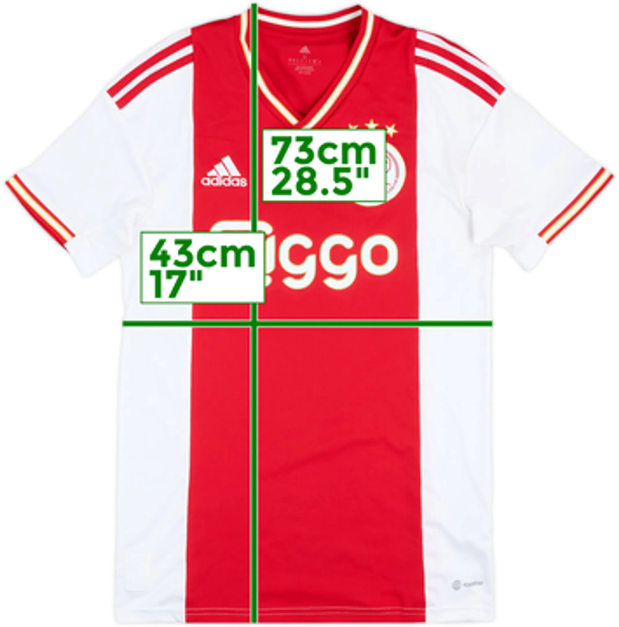 2022-23 Ajax Home Shirt - 8/10 - (M)