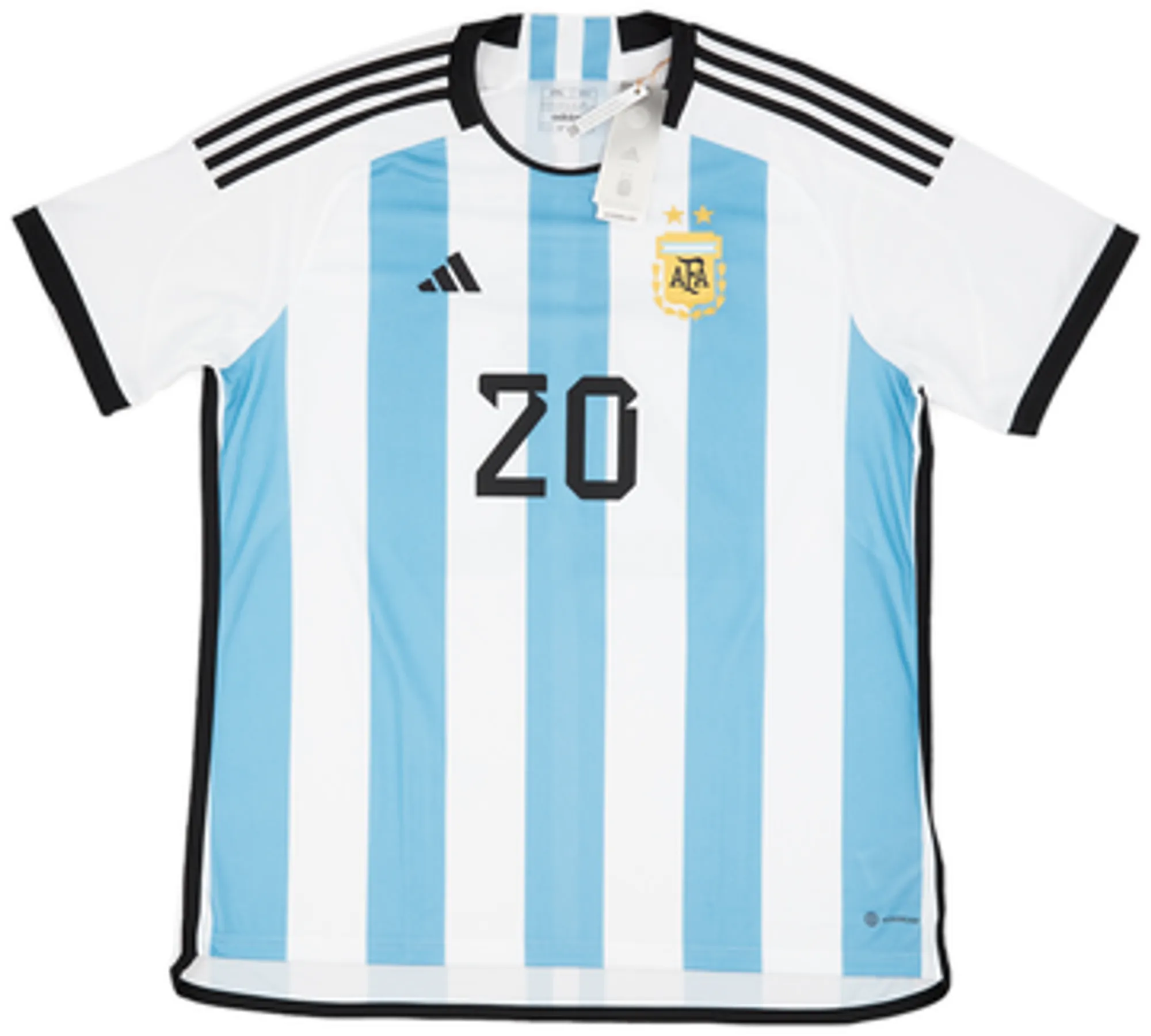 2022-23 Argentina Home Shirt Mac Allister #20 (XXL)