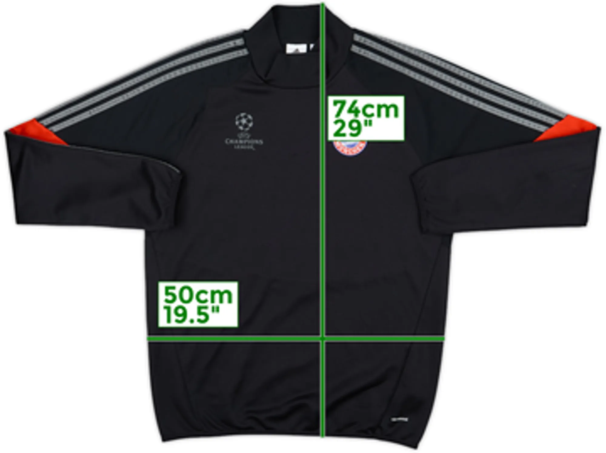 2014-15 Bayern Munich CL adidas Drill Top - 9/10 - (M)