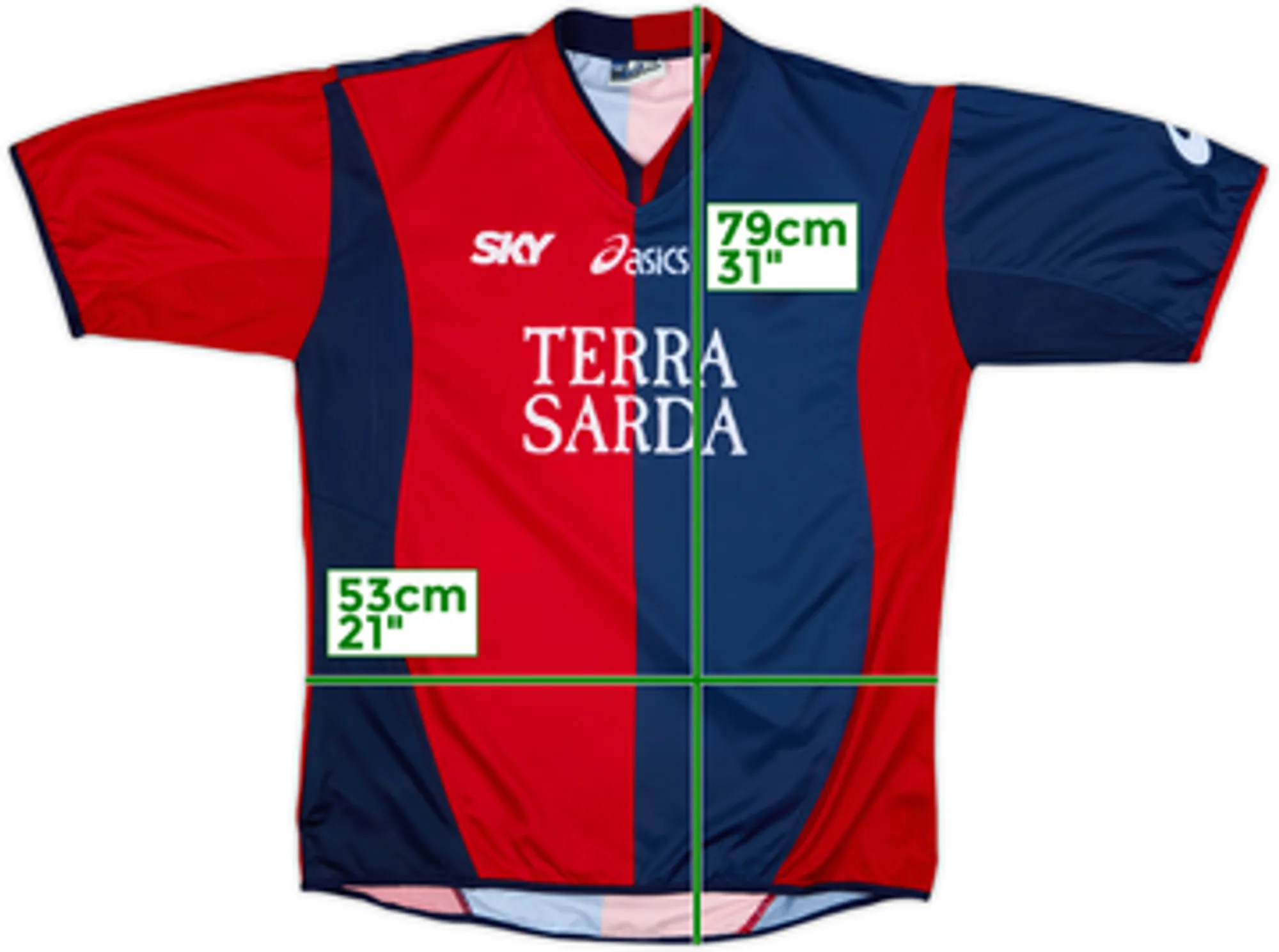 2003-04 Cagliari Home Shirt - 4/10 - (XL)