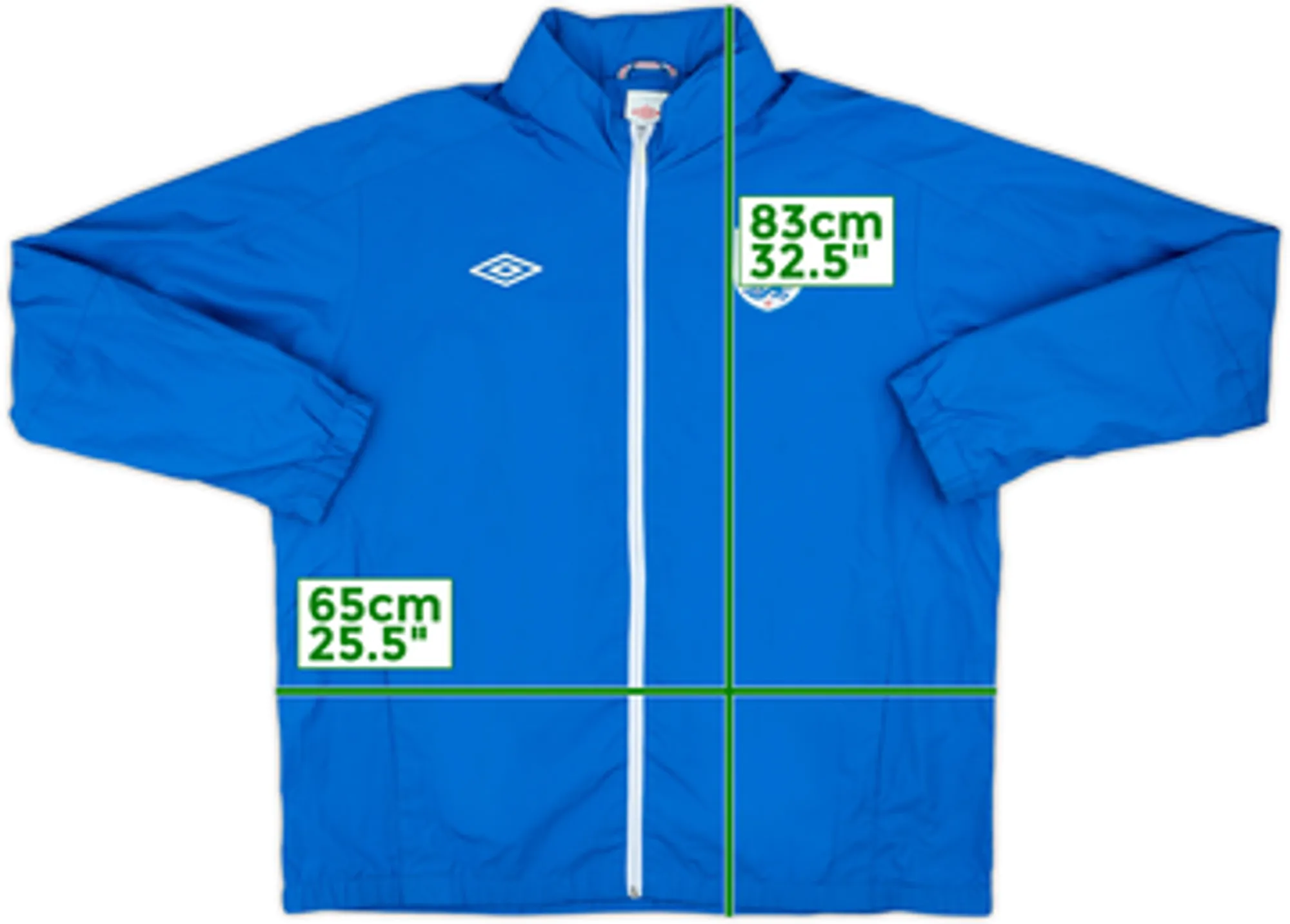 2009-10 England Umbro Track Jacket - 8/10 - (L)