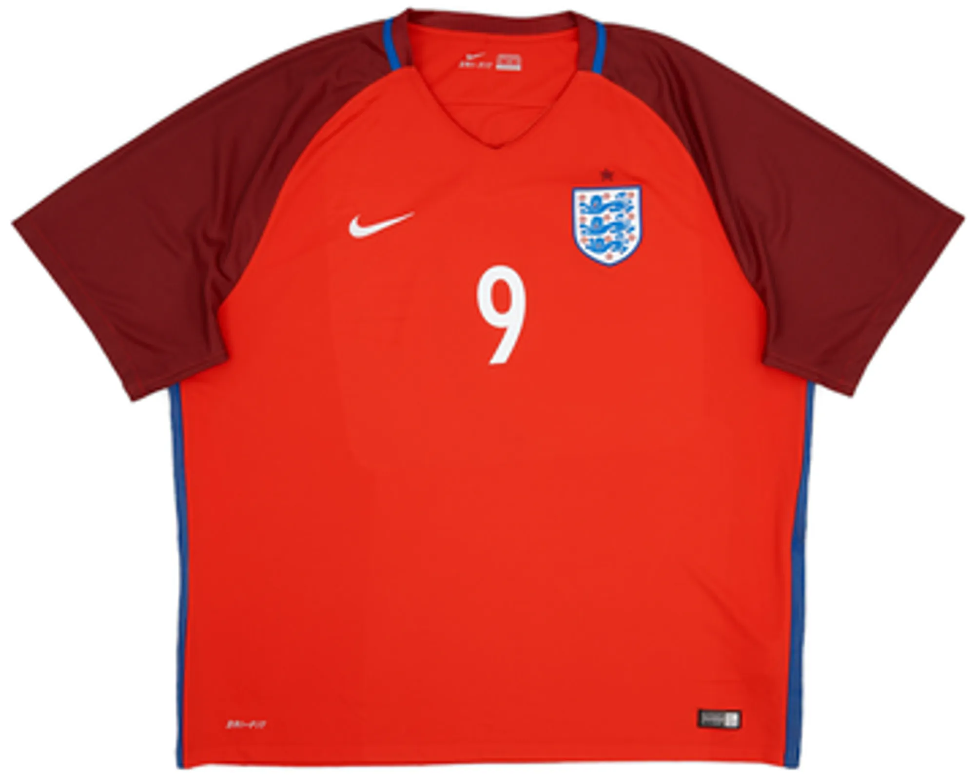 2016-17 England Away Shirt Kane #9 - 9/10 - (3XL)