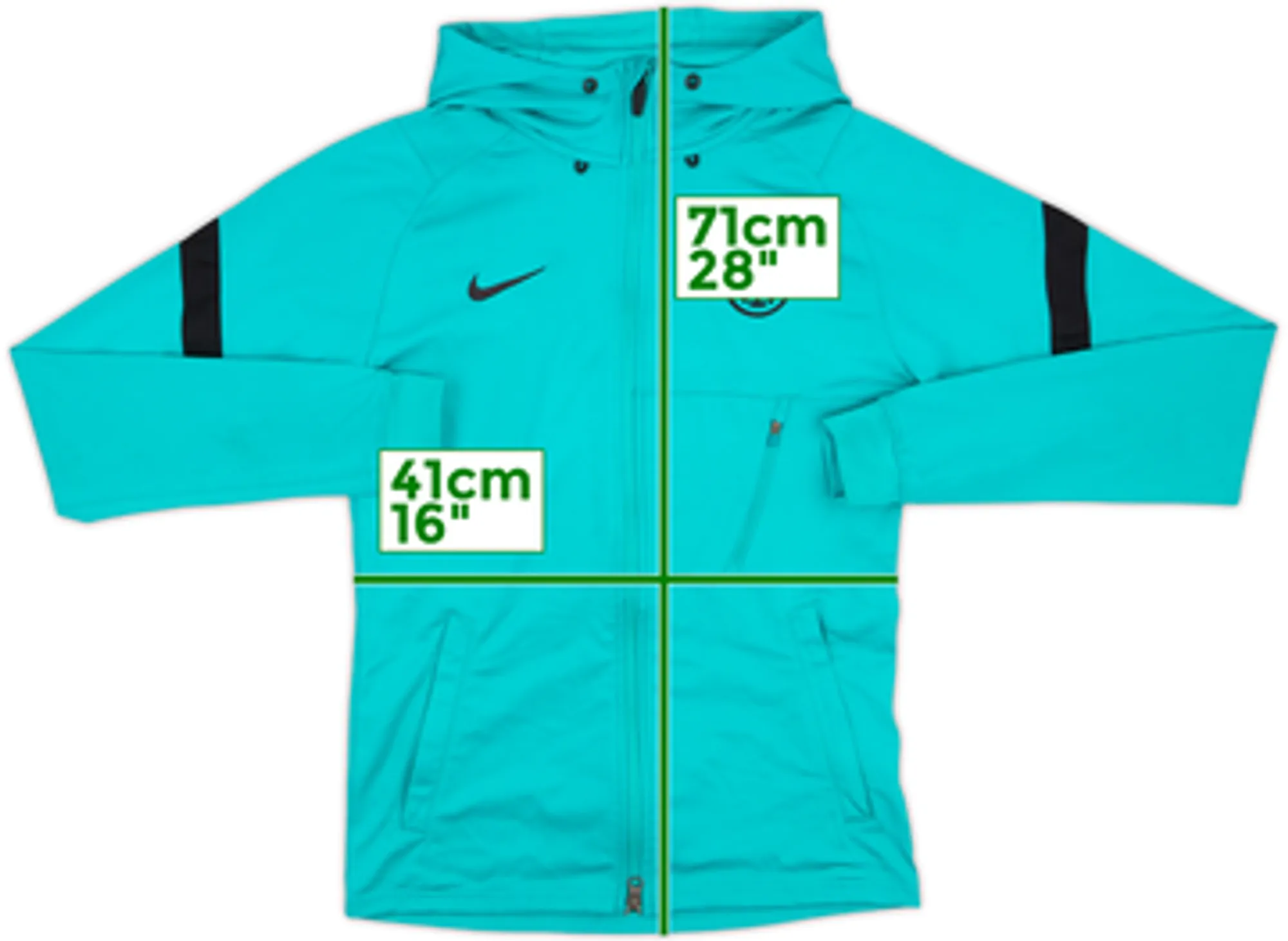2021-22 Inter Milan Nike Track Jacket - 9/10 - (M)
