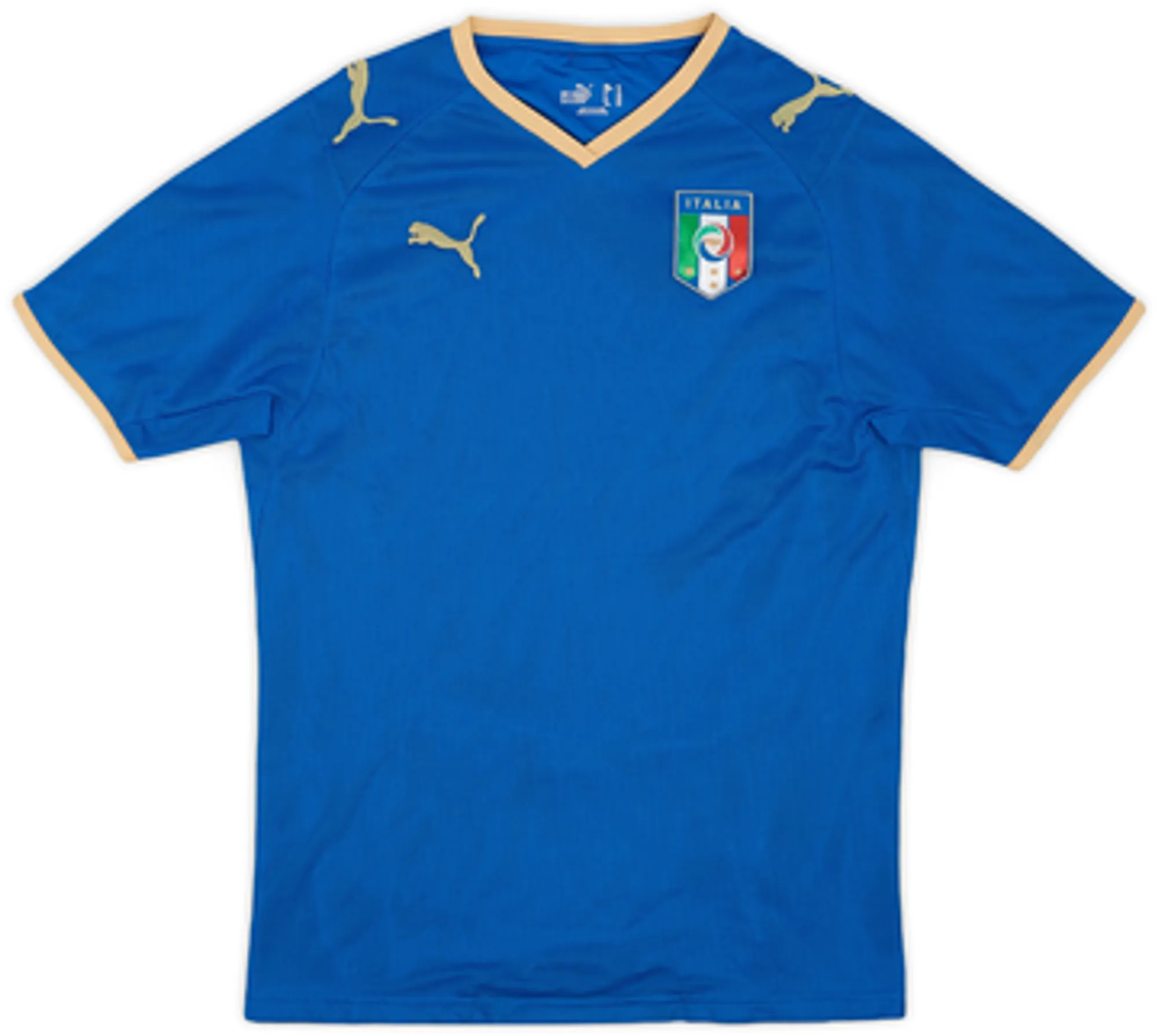 2007-08 Italy Home Shirt - 8/10 - (L)