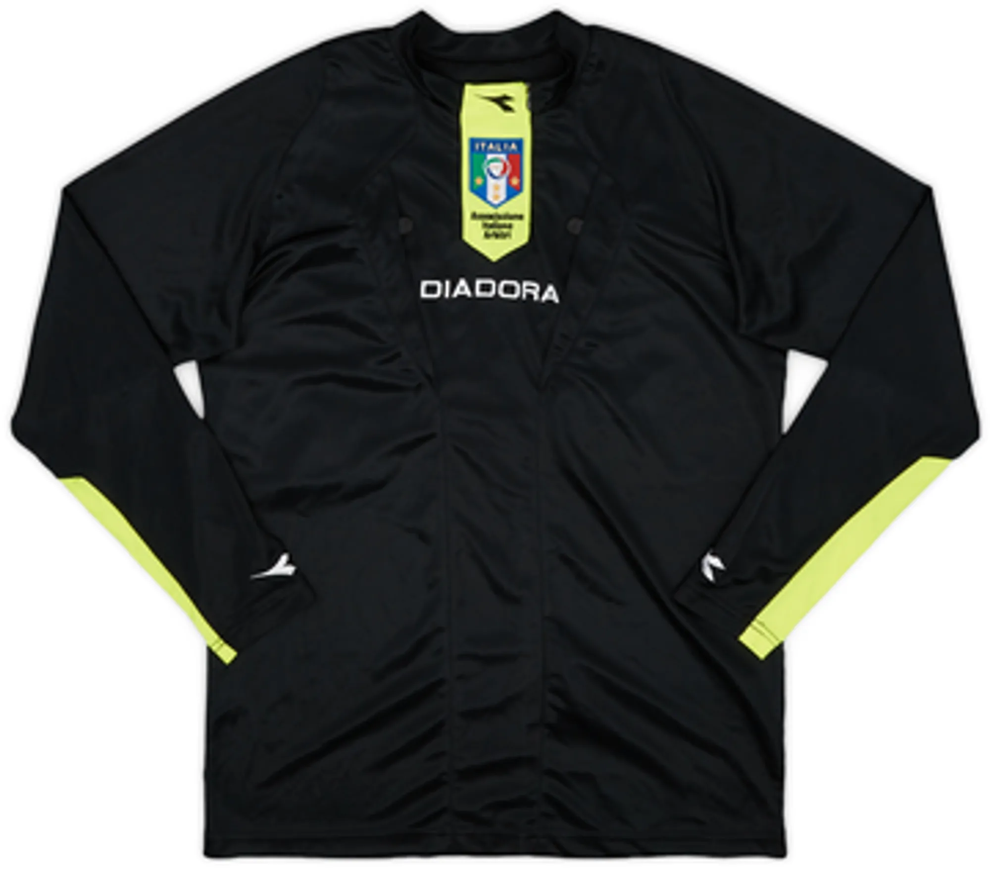 2009-10 Italy Diadora Referee L/S Shirt - 8/10 - (L)