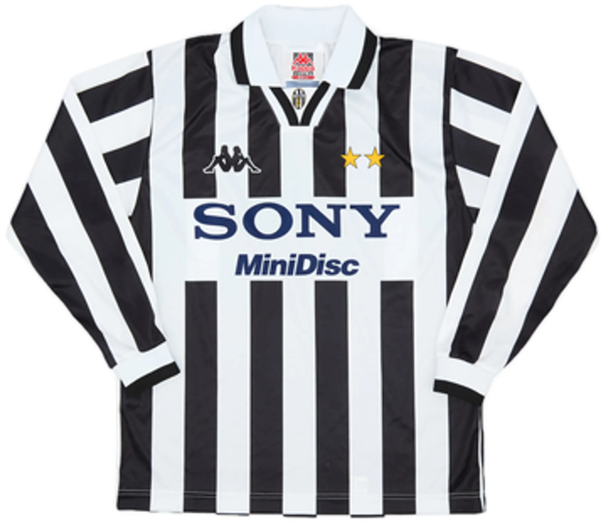 1995-97 Juventus Home L/S Shirt - 6/10 - (XL)