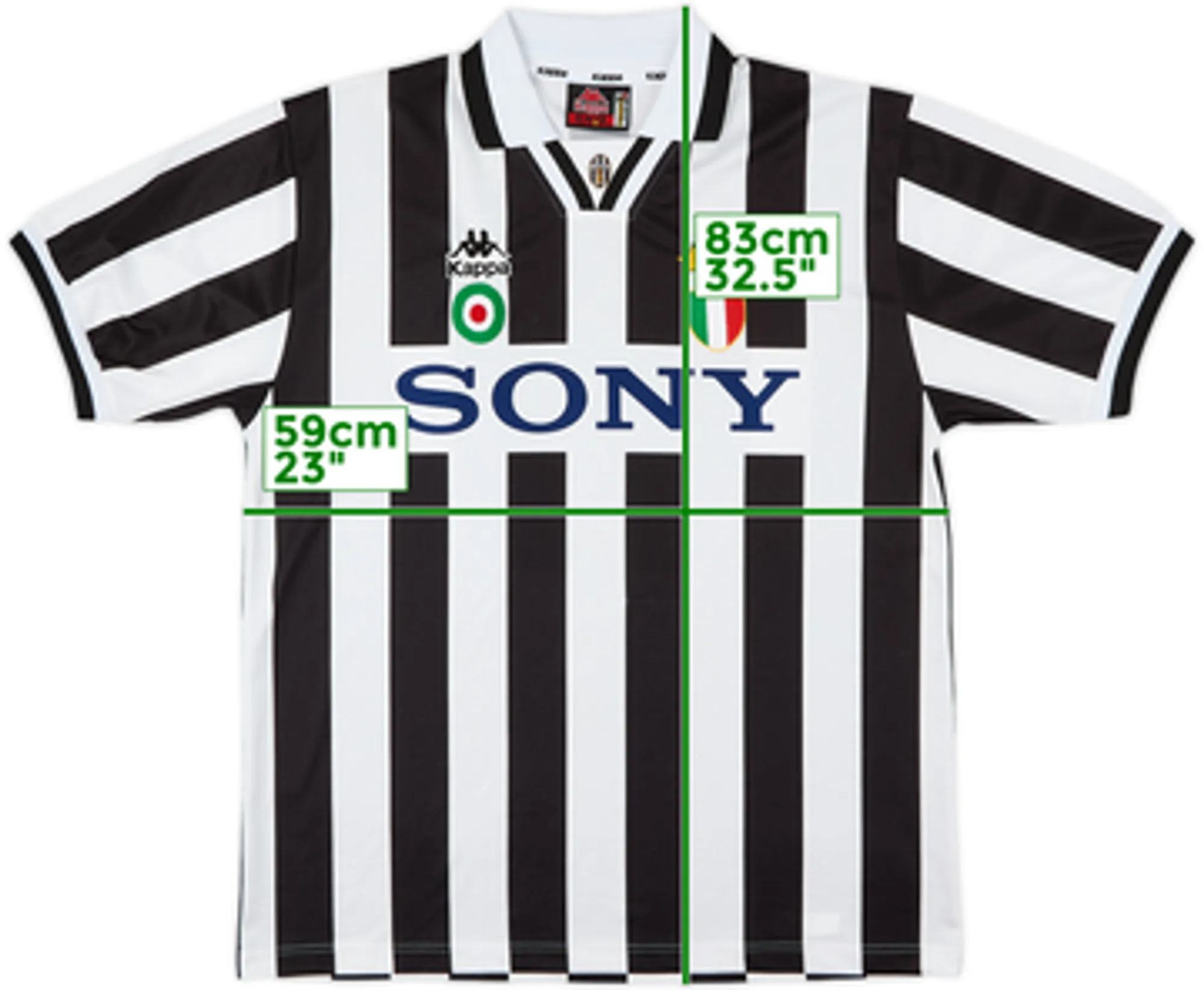 1995-97 Juventus Home Shirt - 8/10 - (L)