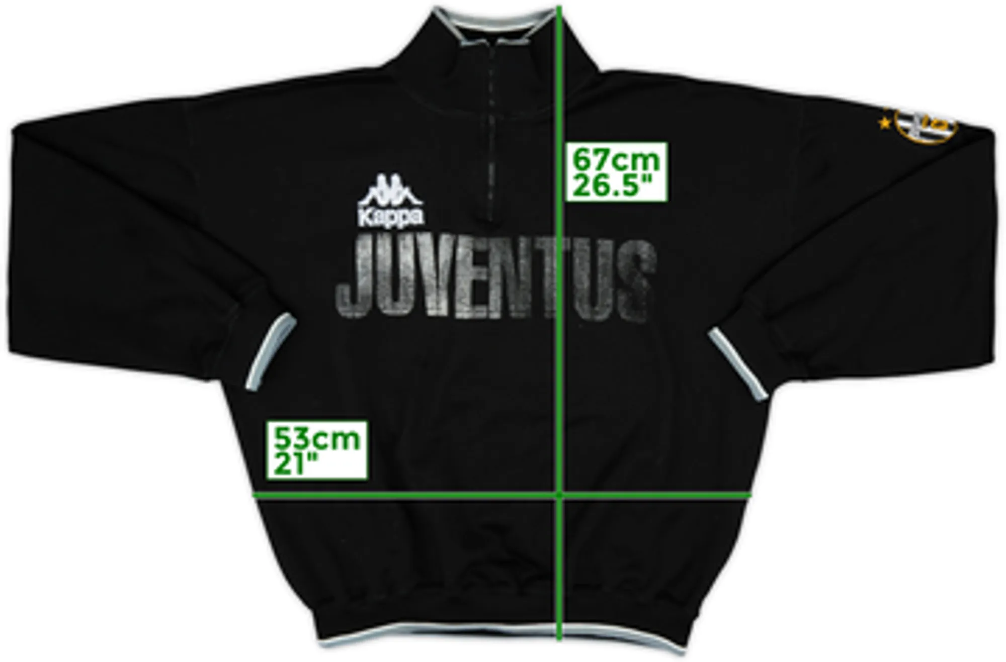 1998-99 Juventus Kappa Track Jacket - 5/10 - (L)