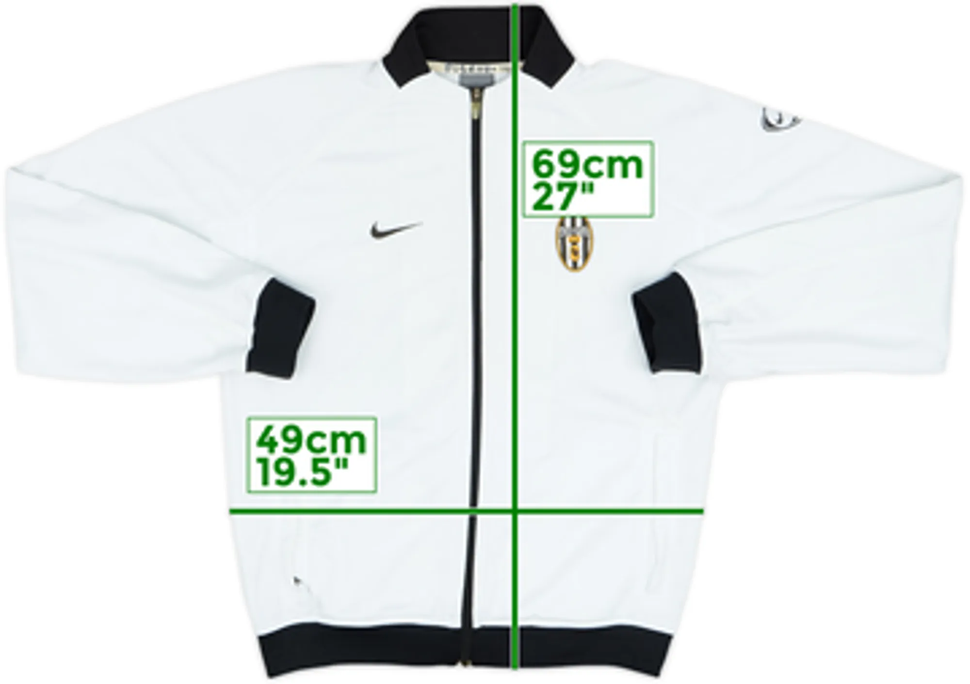 2003-04 Juventus Nike Track Jacket - 7/10 - (L)