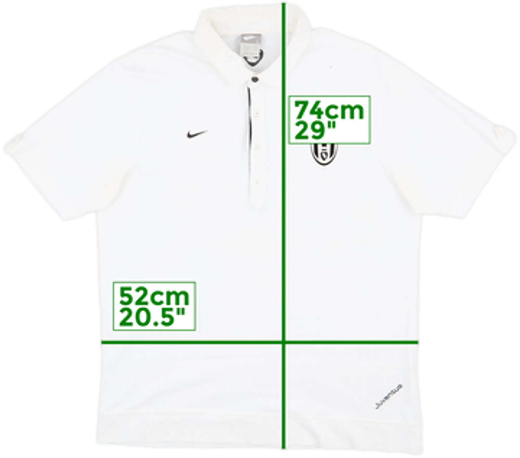2007-08 Juventus Nike Polo Shirt - 7/10 - (L)