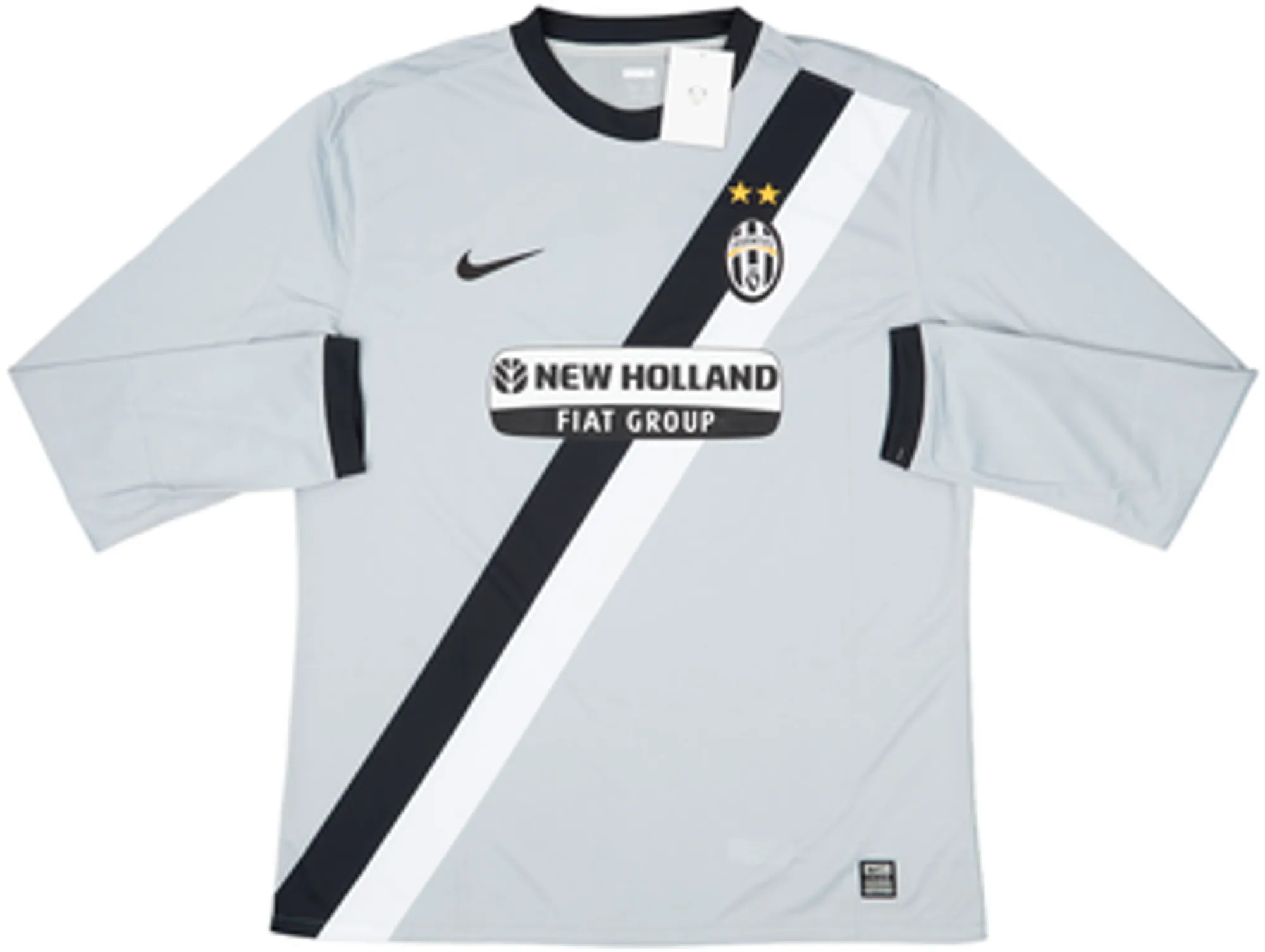 2009-10 Juventus Player Issue Away L/S Shirt Del Piero #10 (XL)