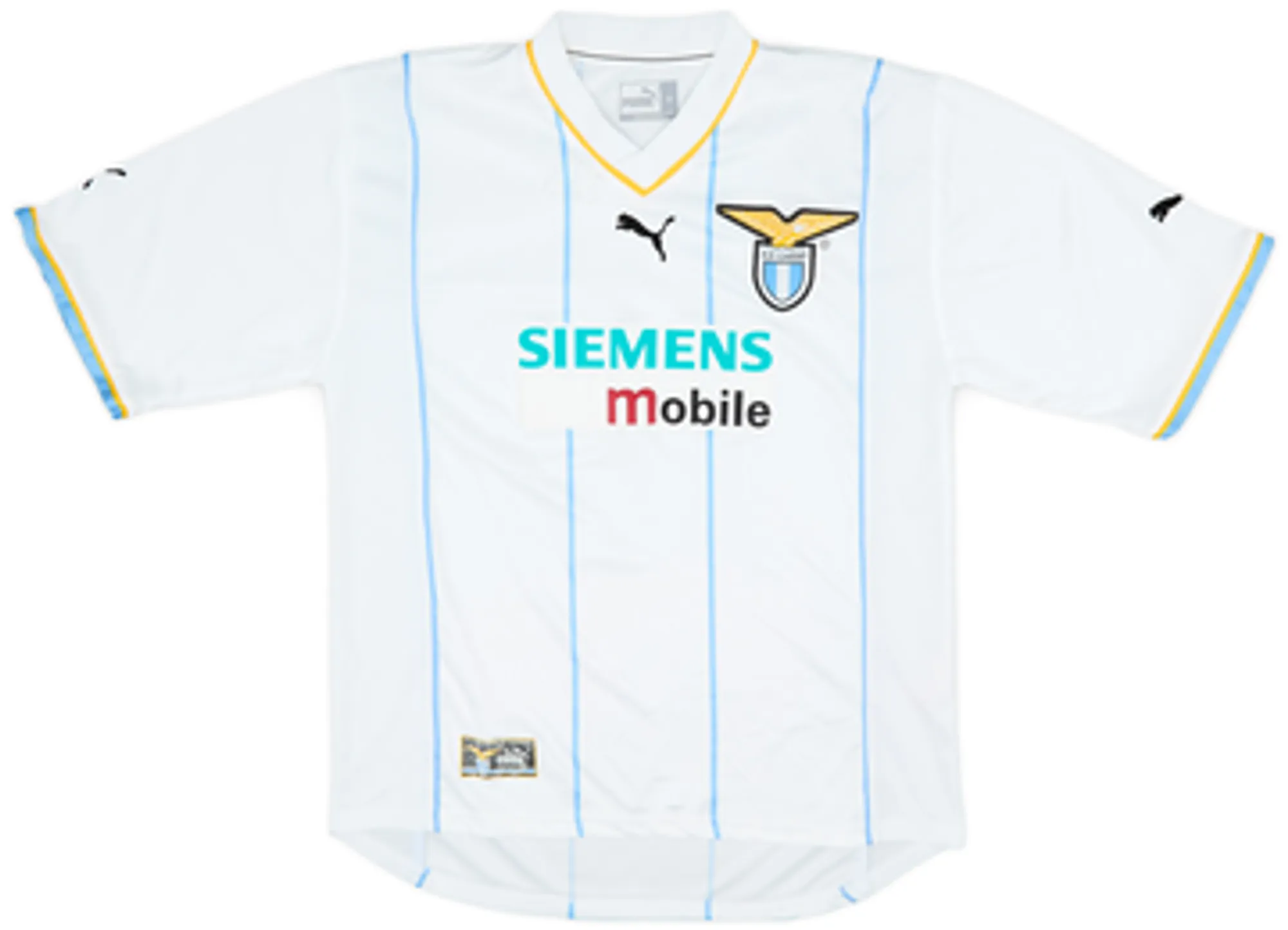 2001-02 Lazio European Home Shirt Crespo #10 - 6/10 - (M)