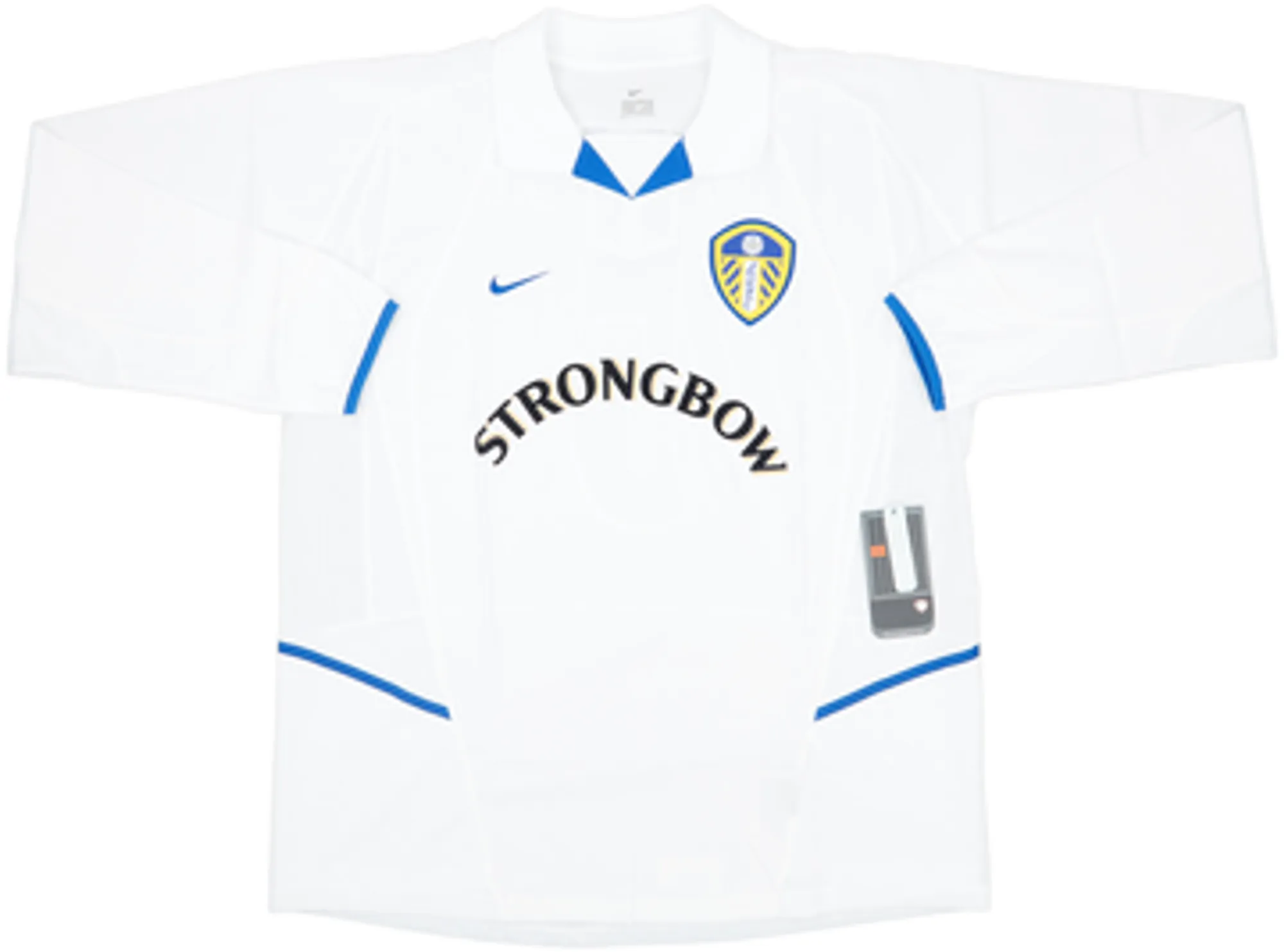 2002-03 Leeds United Home L/S Shirt Radebe #5 (XL)