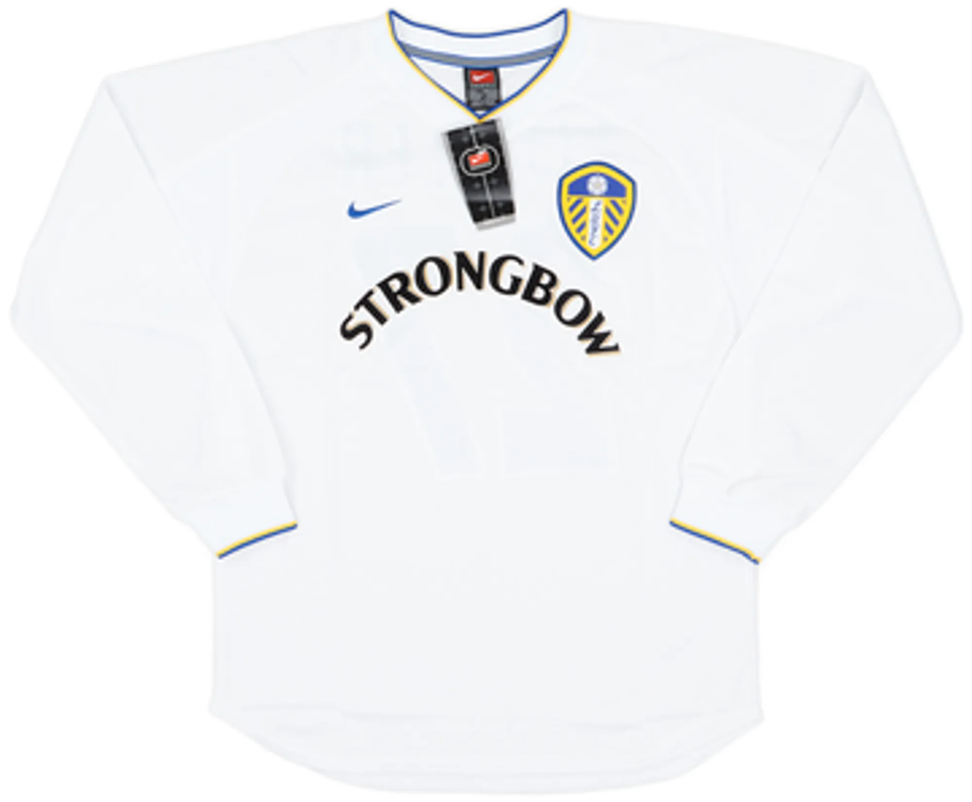 2000-02 Leeds United Home L/S Shirt Fowler #27 (S)