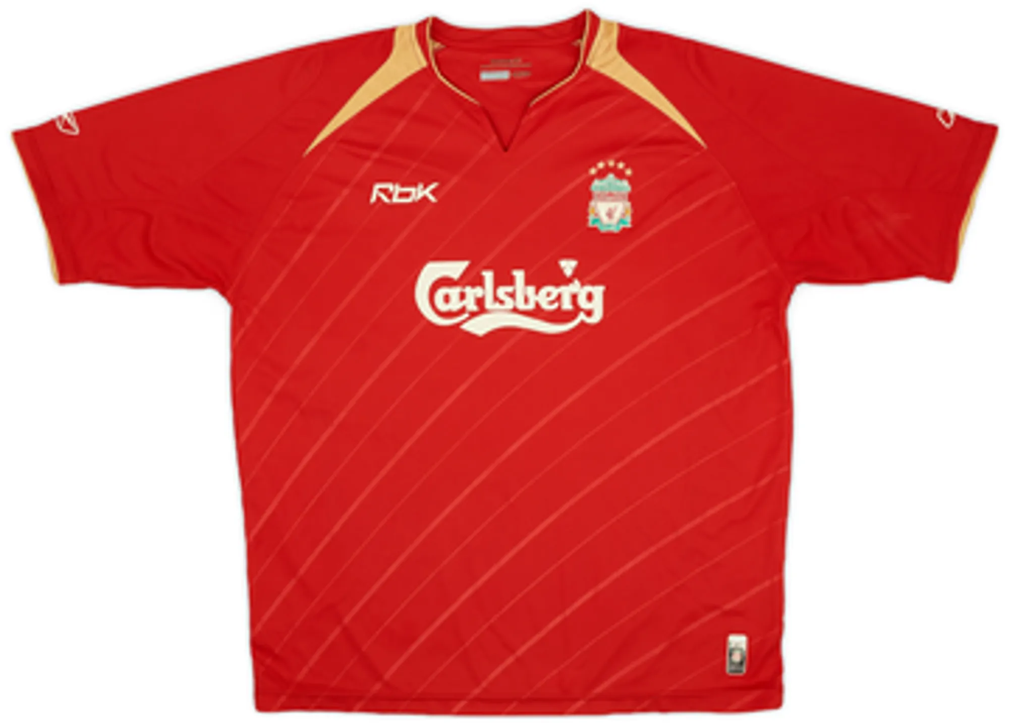 2005-06 Liverpool CL Home Shirt - 7/10 - (L)