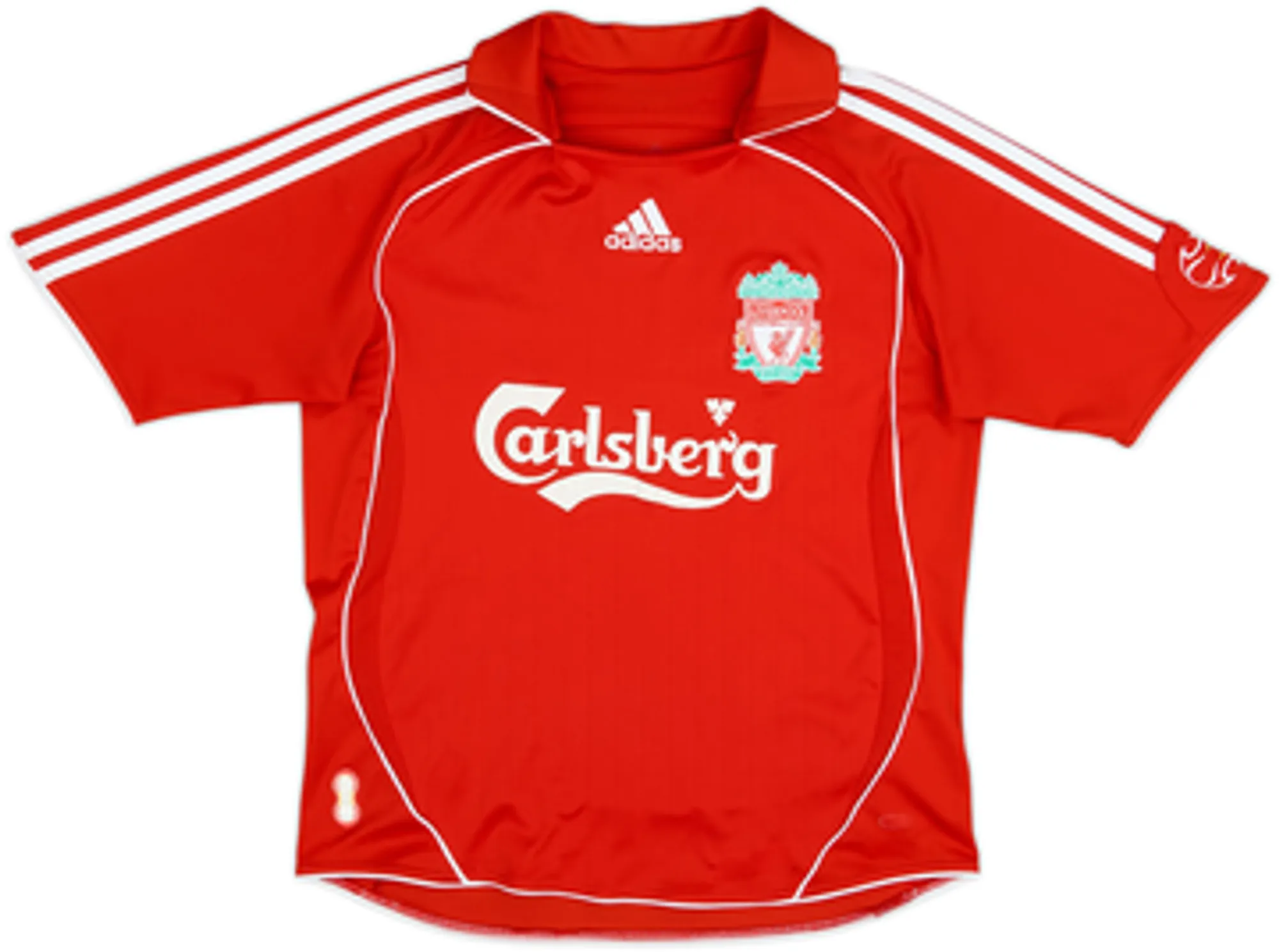 2006-08 Liverpool Home Shirt Gerrard #8 - 5/10 - (S)