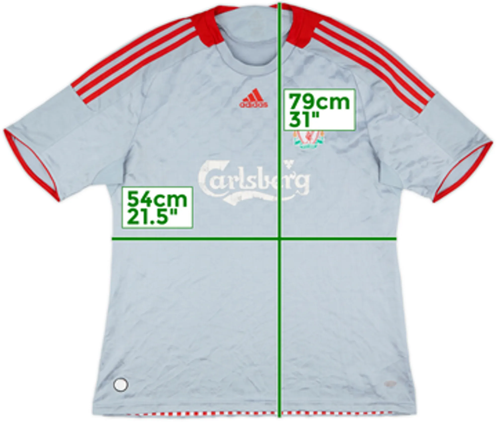 2008-09 Liverpool Away Shirt - 5/10 - (L)