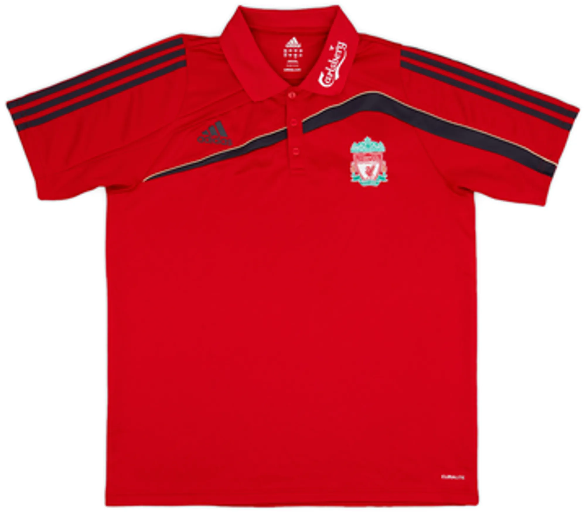 2009-10 Liverpool adidas Polo Shirt - 10/10 - (L)