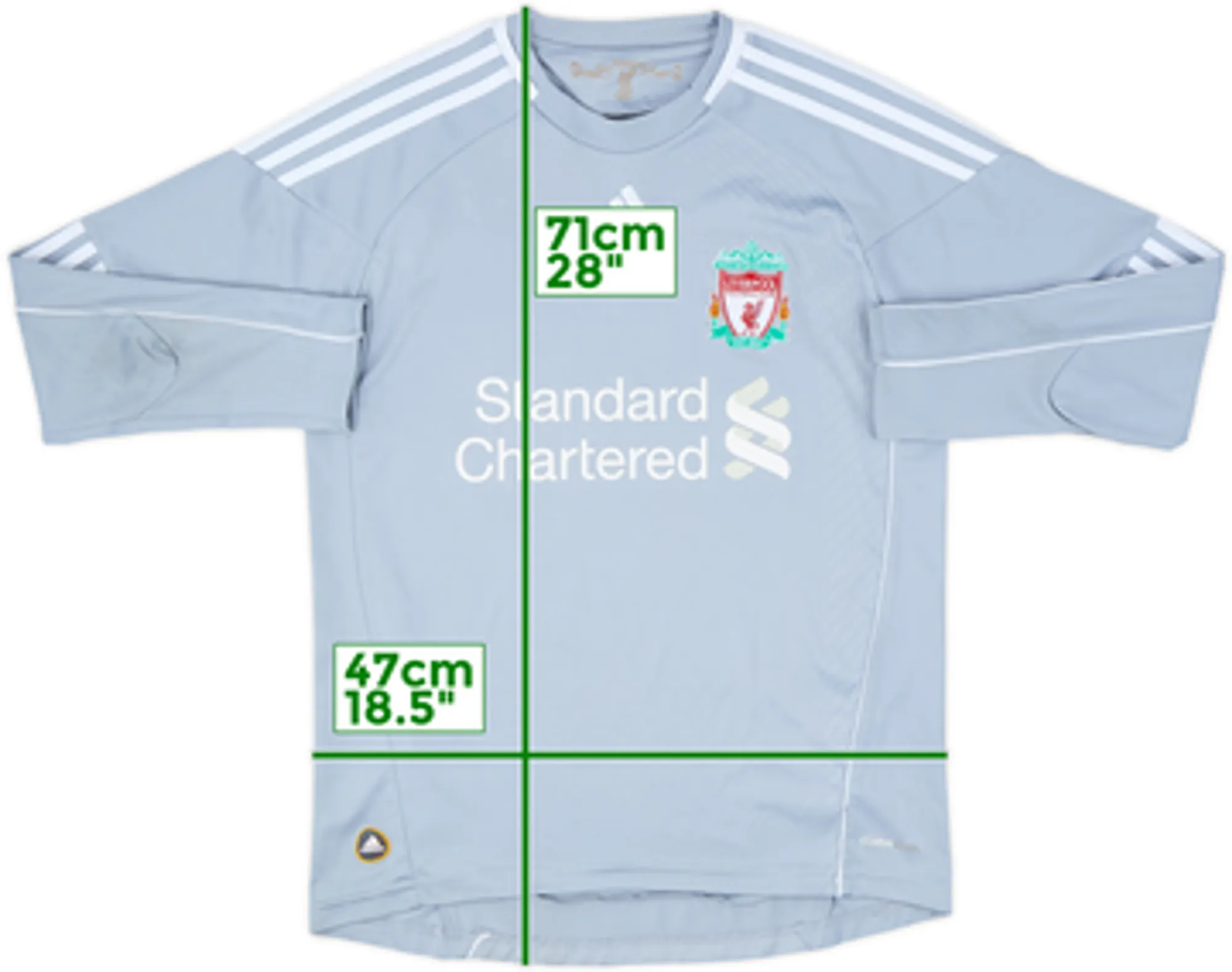 2010-12 Liverpool GK Shirt - 7/10 - (L.Boys)