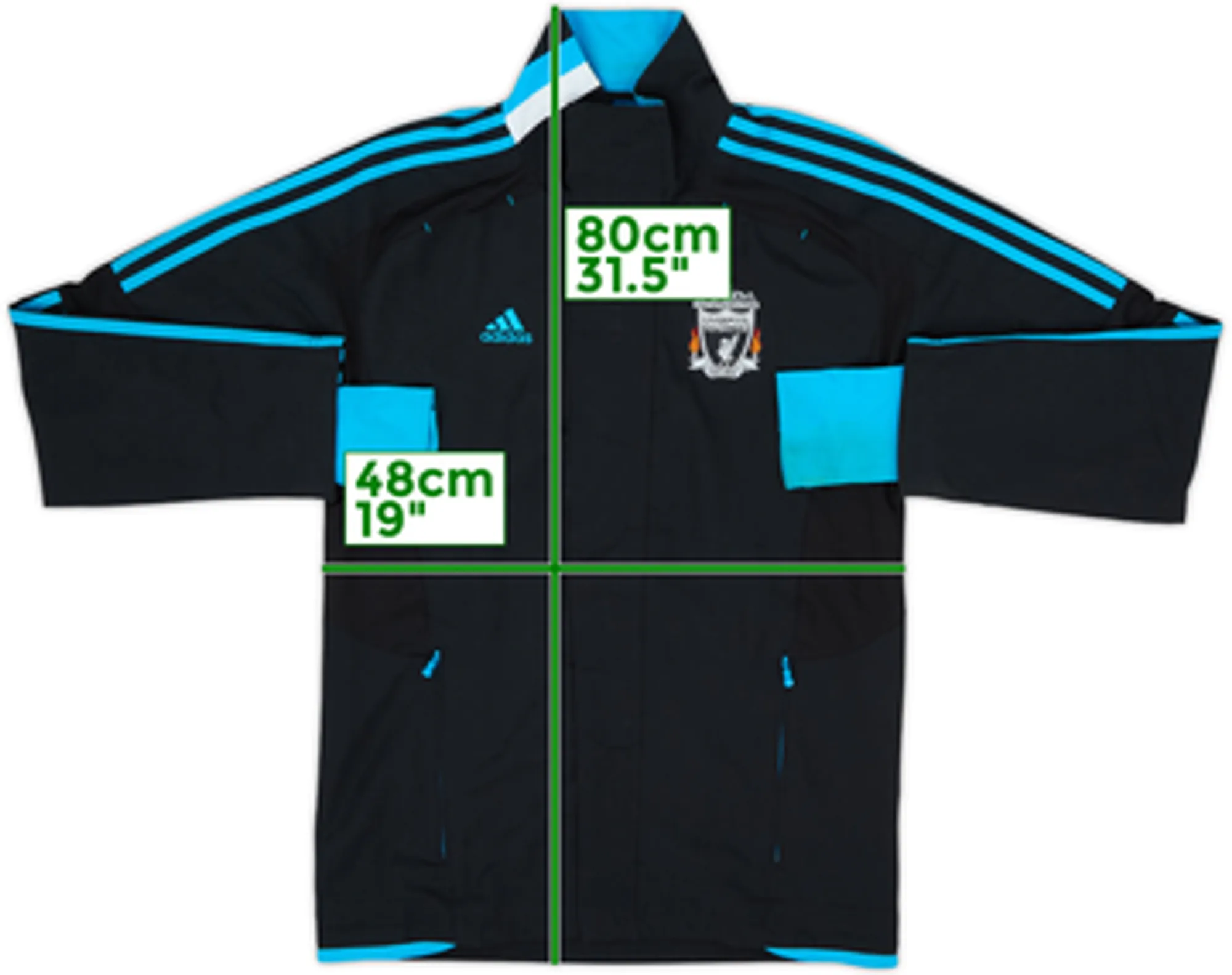 2011-12 Liverpool adidas Track Jacket - 8/10 - (L)