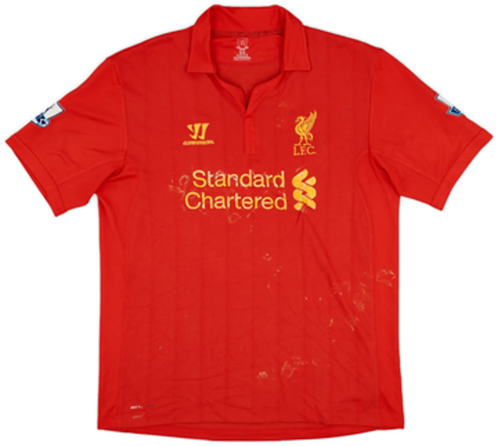 2012-13 Liverpool Home Shirt Gerrard #8 - 5/10 - (L)
