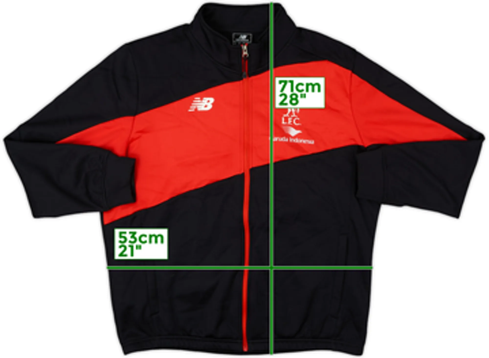 2015-16 Liverpool New Balance Track Jacket - 8/10 - (L)