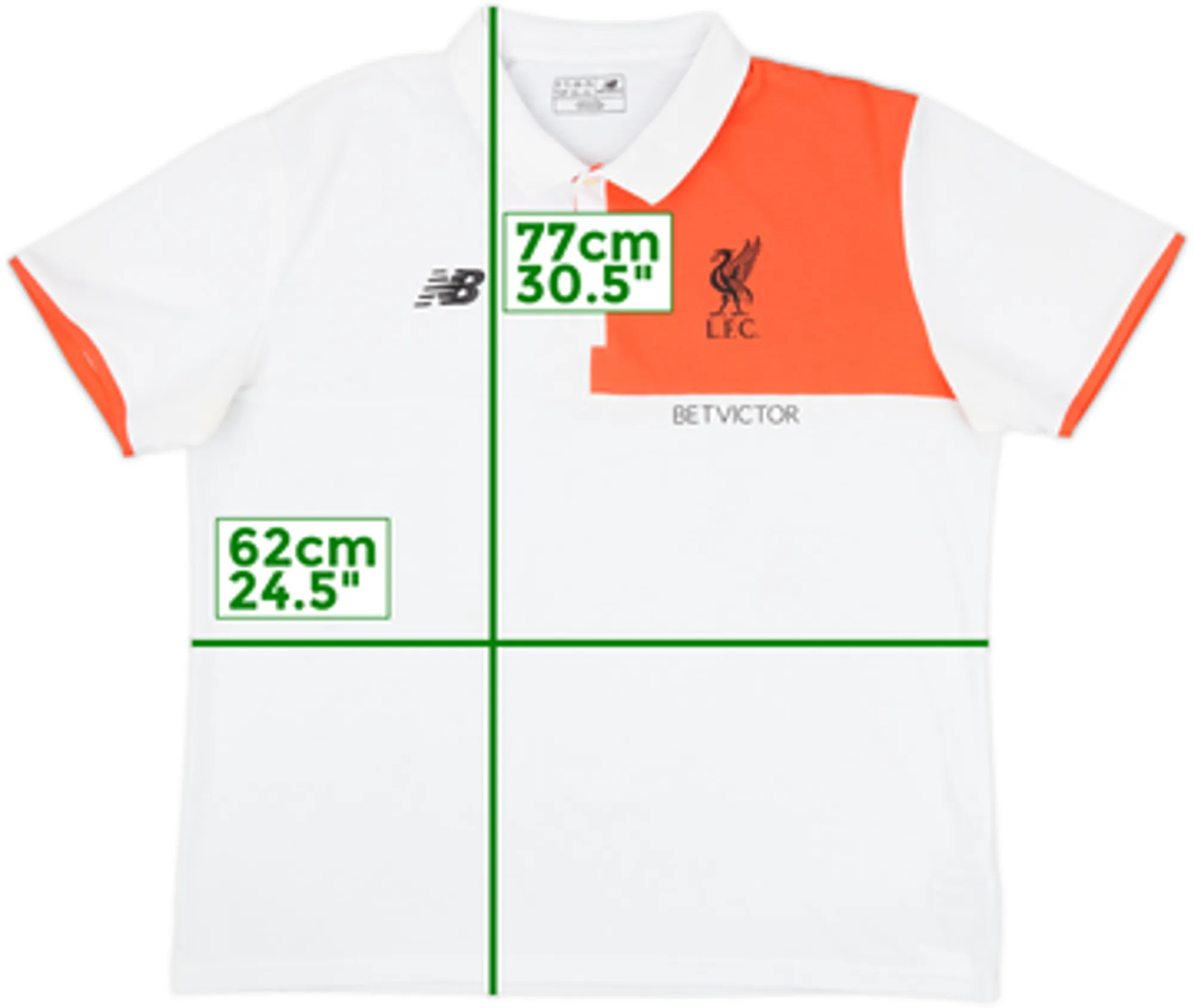 2016-17 Liverpool New Balance Polo Shirt - 8/10 - (L)