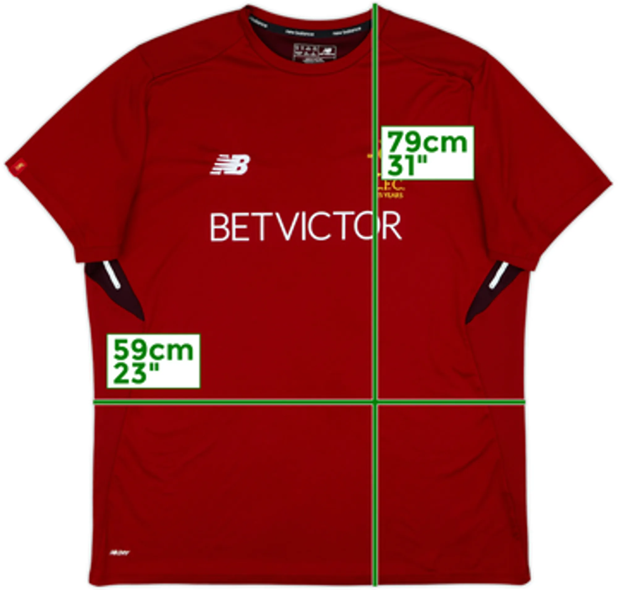 2017-18 Liverpool New Balance Training Shirt - 9/10 - (L)