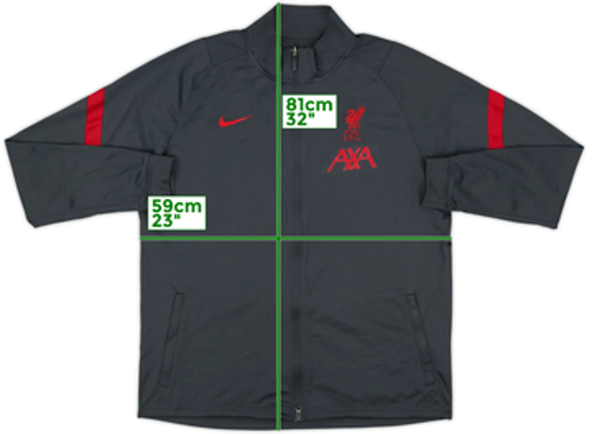 2020-21 Liverpool Nike Track Jacket - 9/10 - (S)