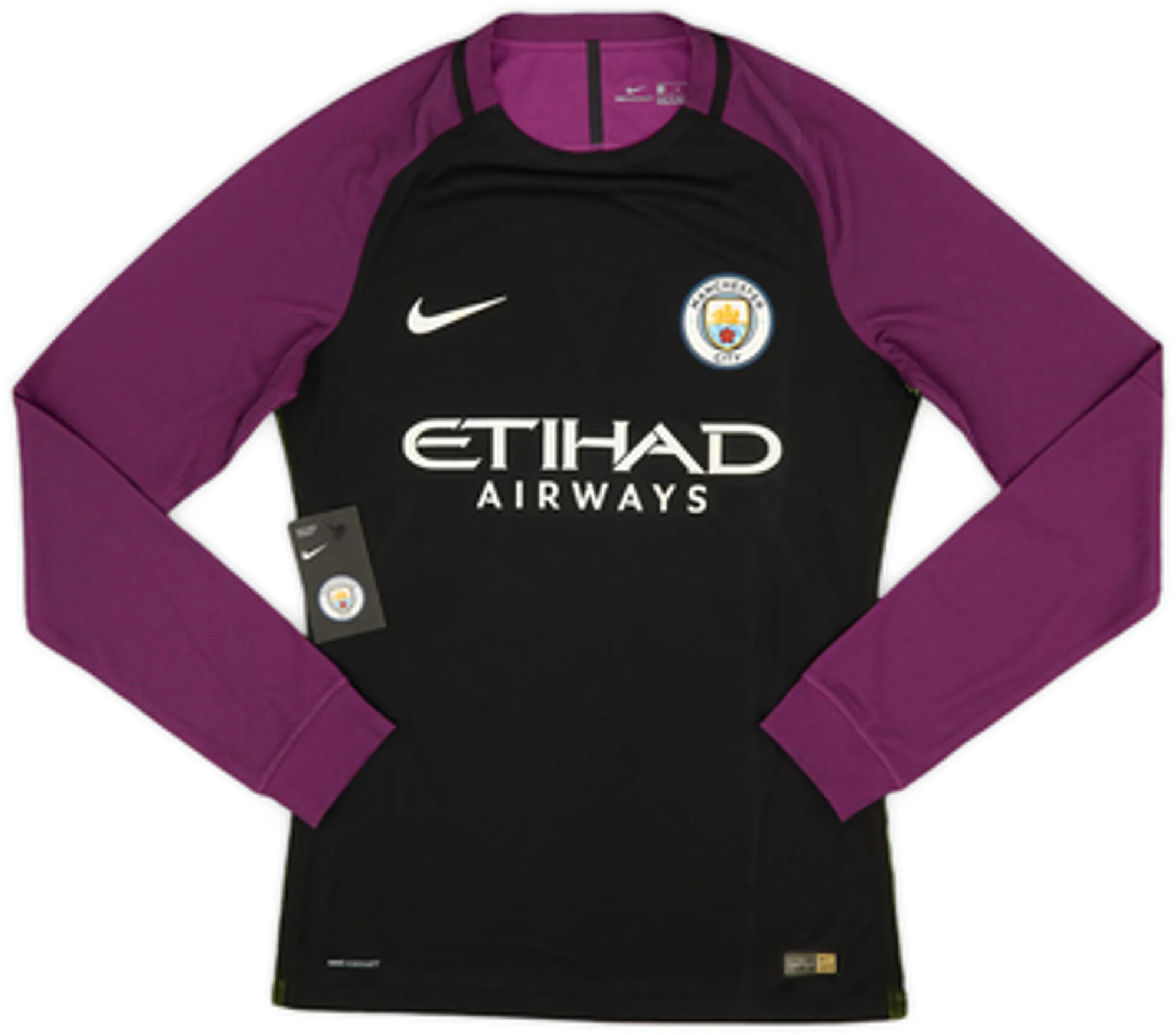 2016-17 Manchester City Player Issue GK Shirt (M)
