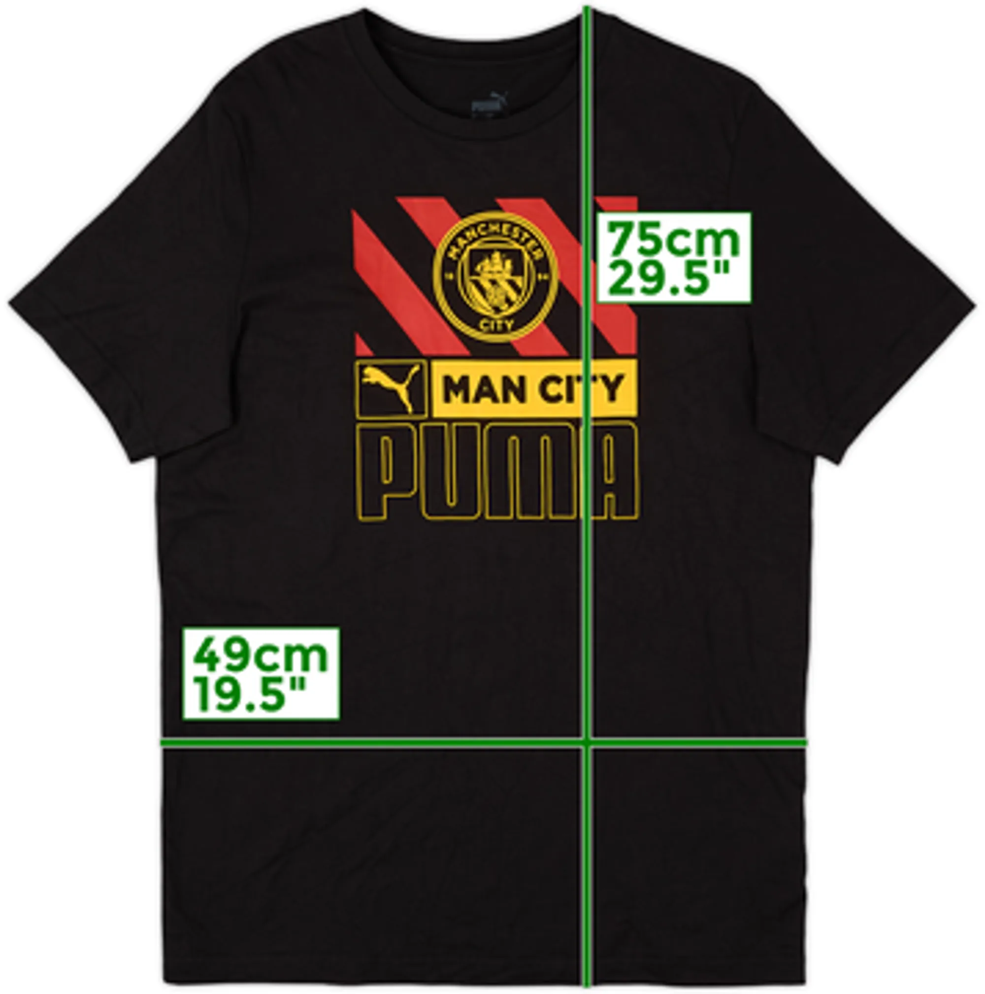 2022-23 Manchester City Puma Cotton Tee - 10/10 - (L)