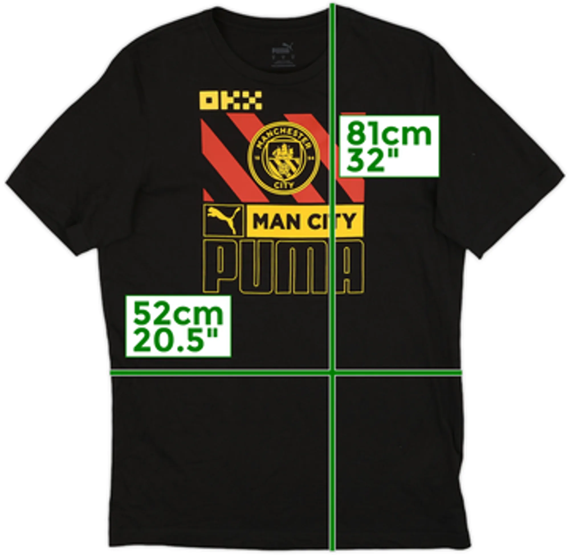 2022-23 Manchester City Puma Cotton Tee - 9/10 - (L)