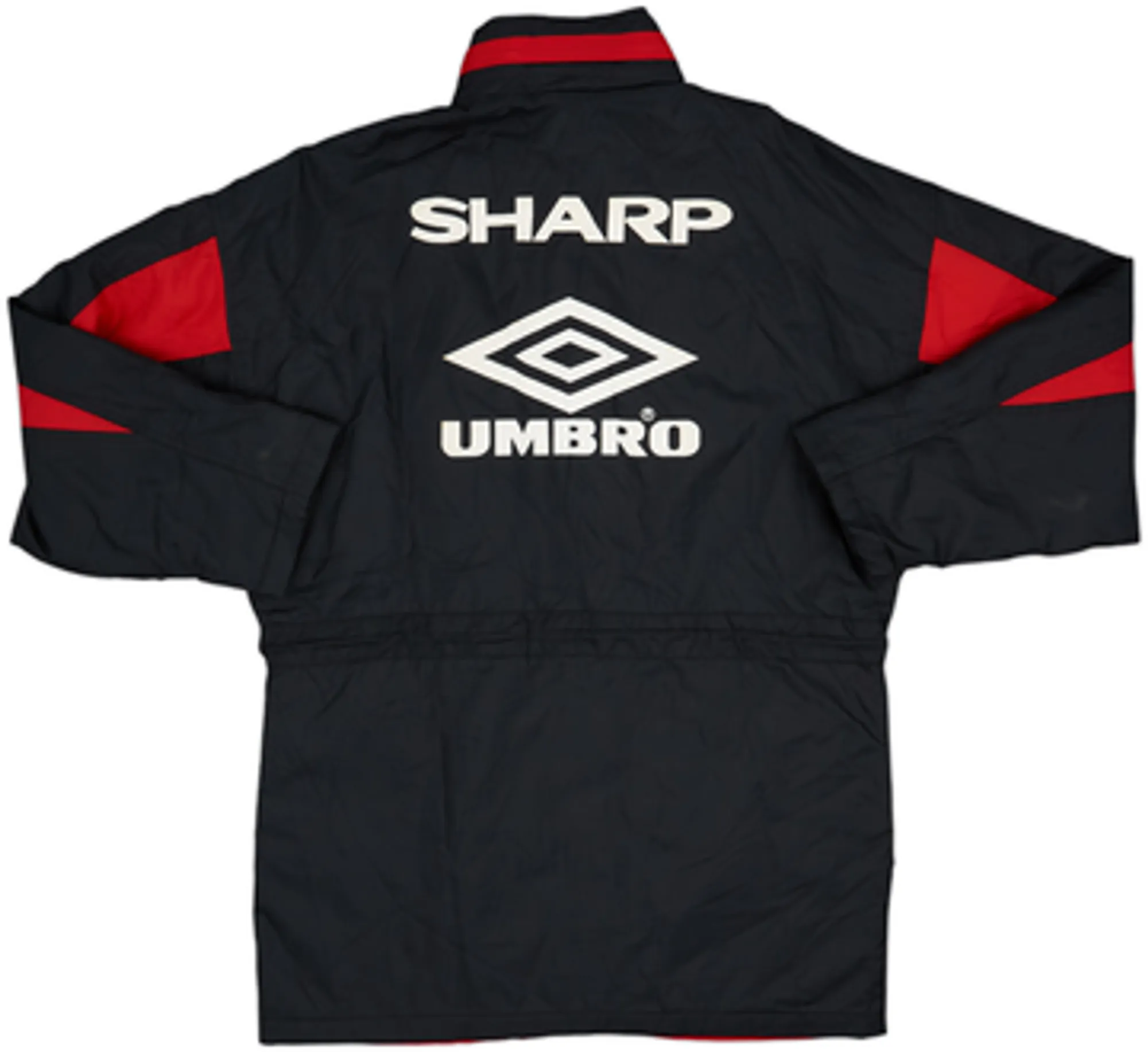 1992-93 Manchester United Umbro Padded Bench Coat - 9/10 - (L)