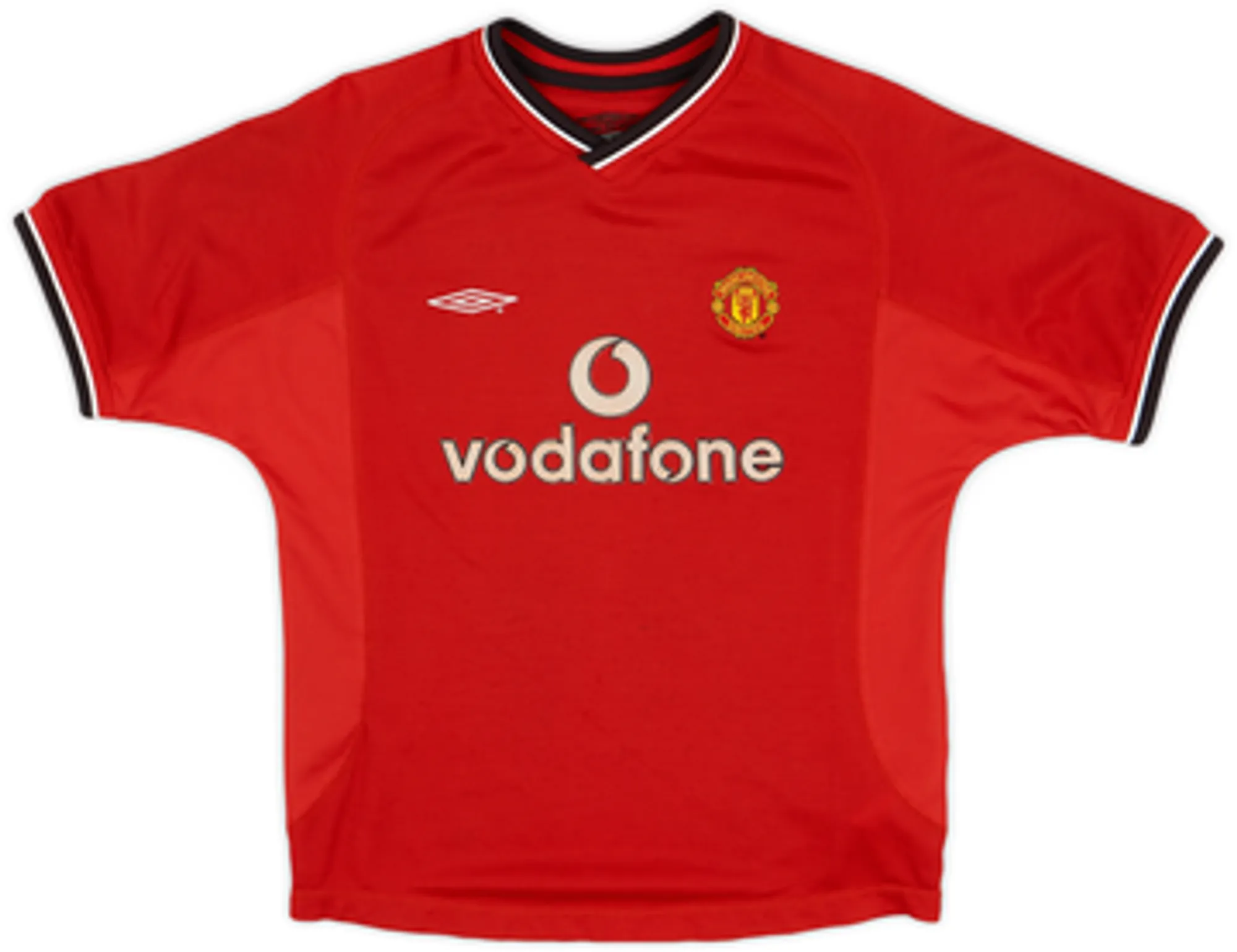 2000-02 Manchester United Home Shirt - 6/10 - (L.Boys)