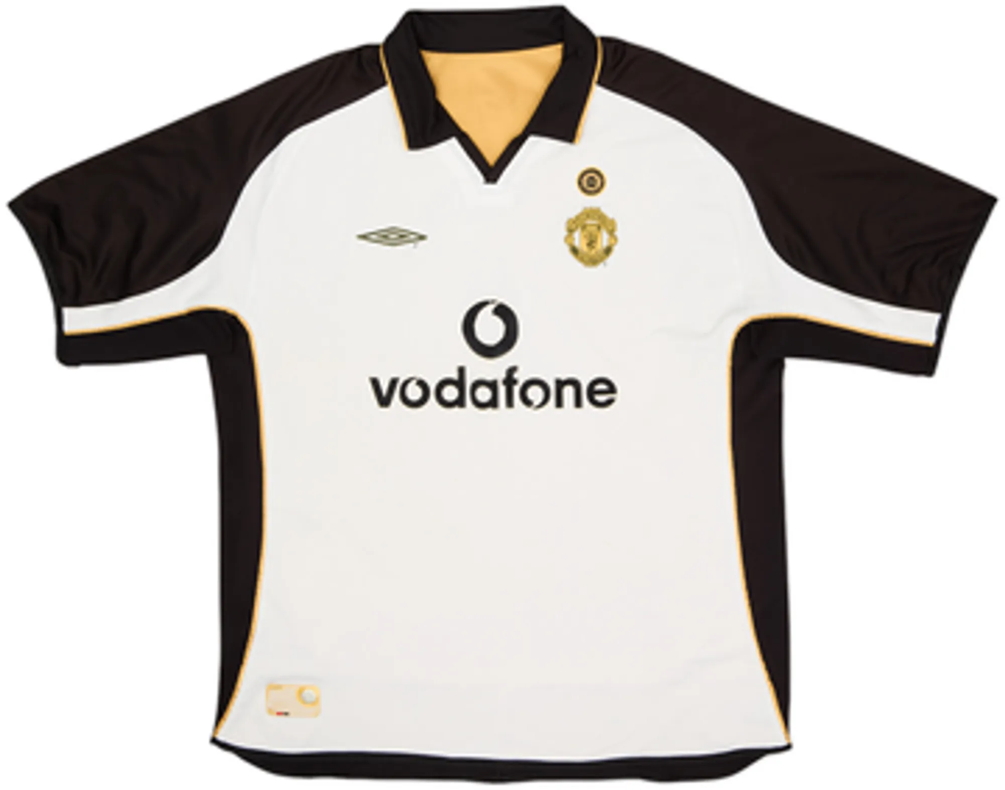 2001-02 Manchester United Centenary Away/Third Shirt Beckham #7 - 5/10 - (L)