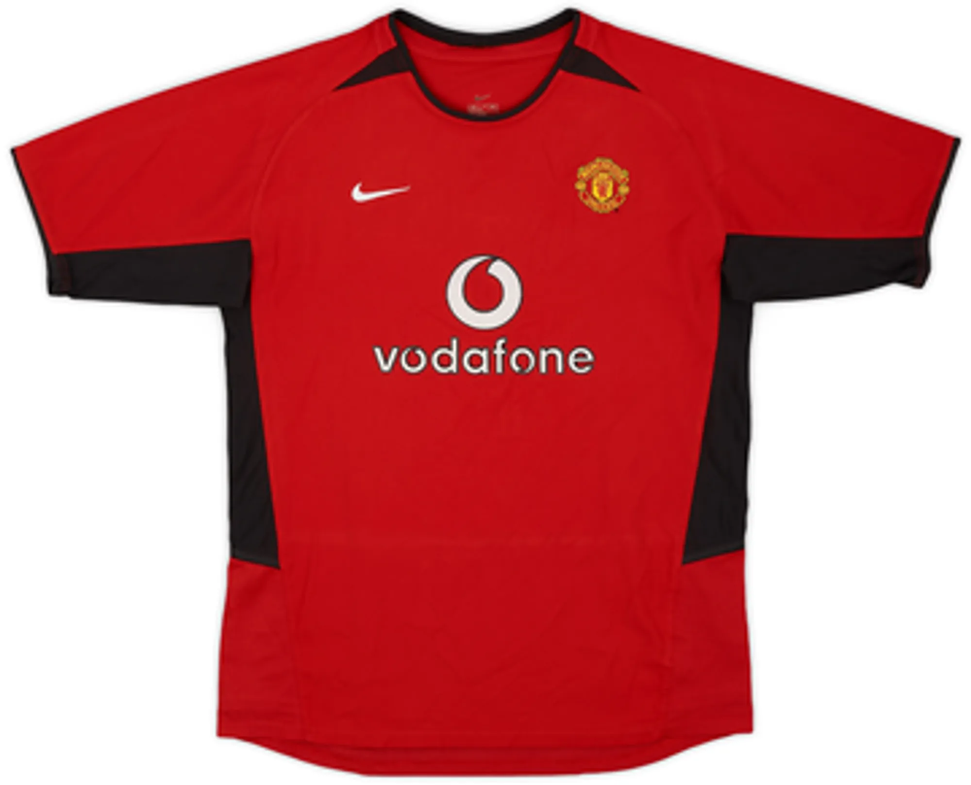2002-04 Manchester United Home Shirt - 8/10 - (L.Boys)
