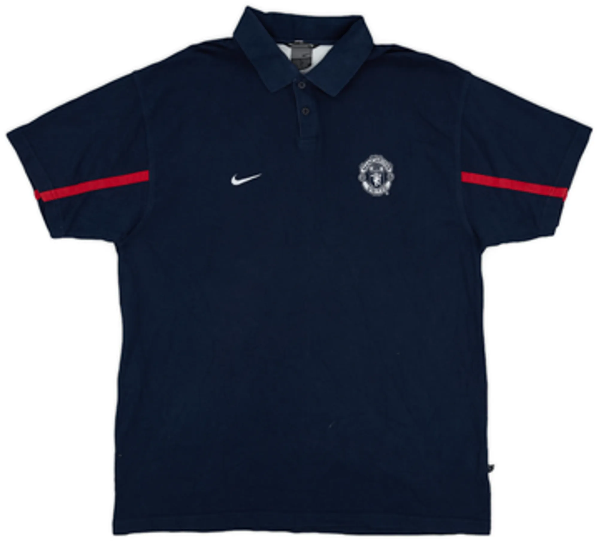 2003-04 Manchester United Nike Polo Shirt - 8/10 - (L)