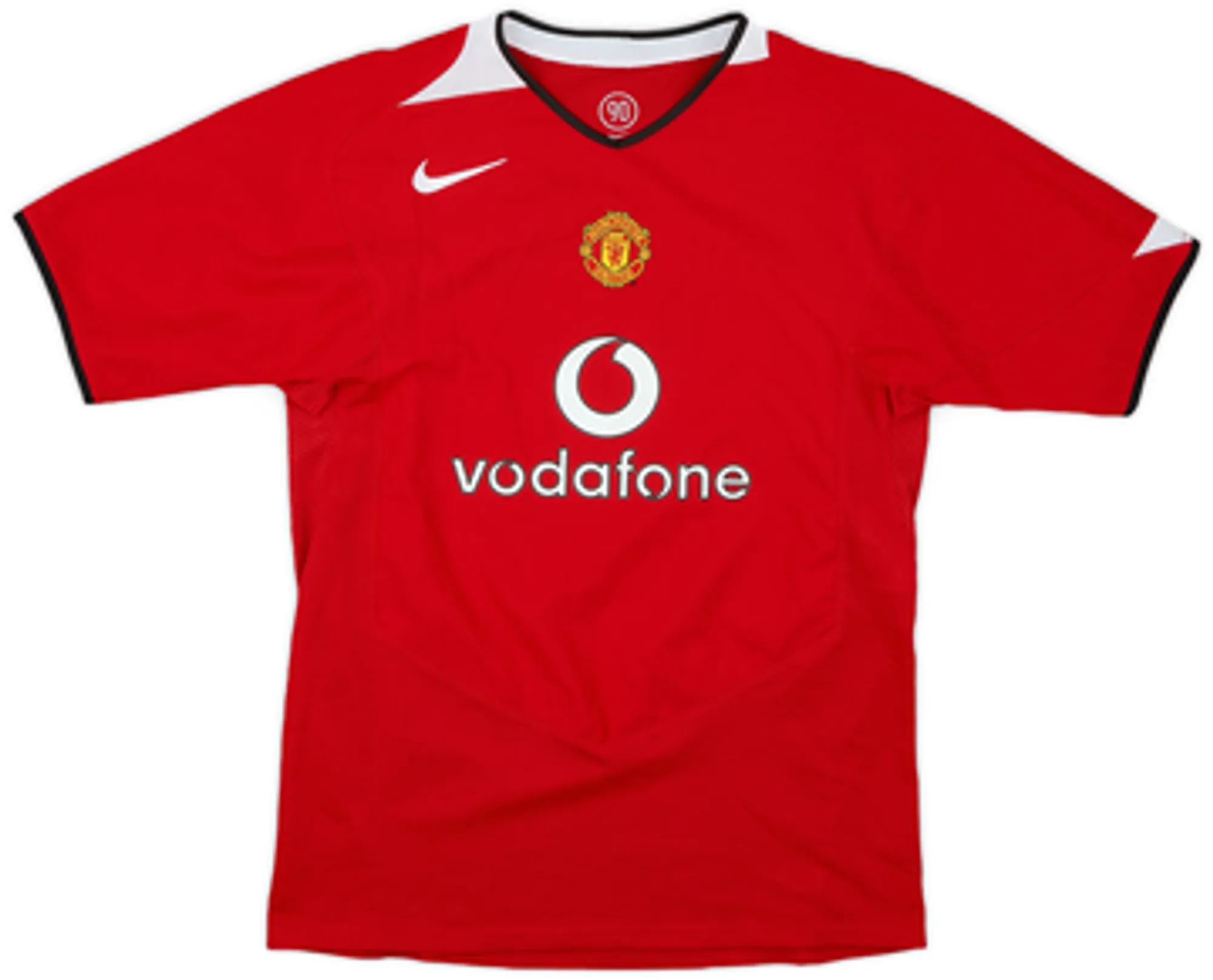 2004-06 Manchester United Home Shirt - 9/10 - (L.Boys)