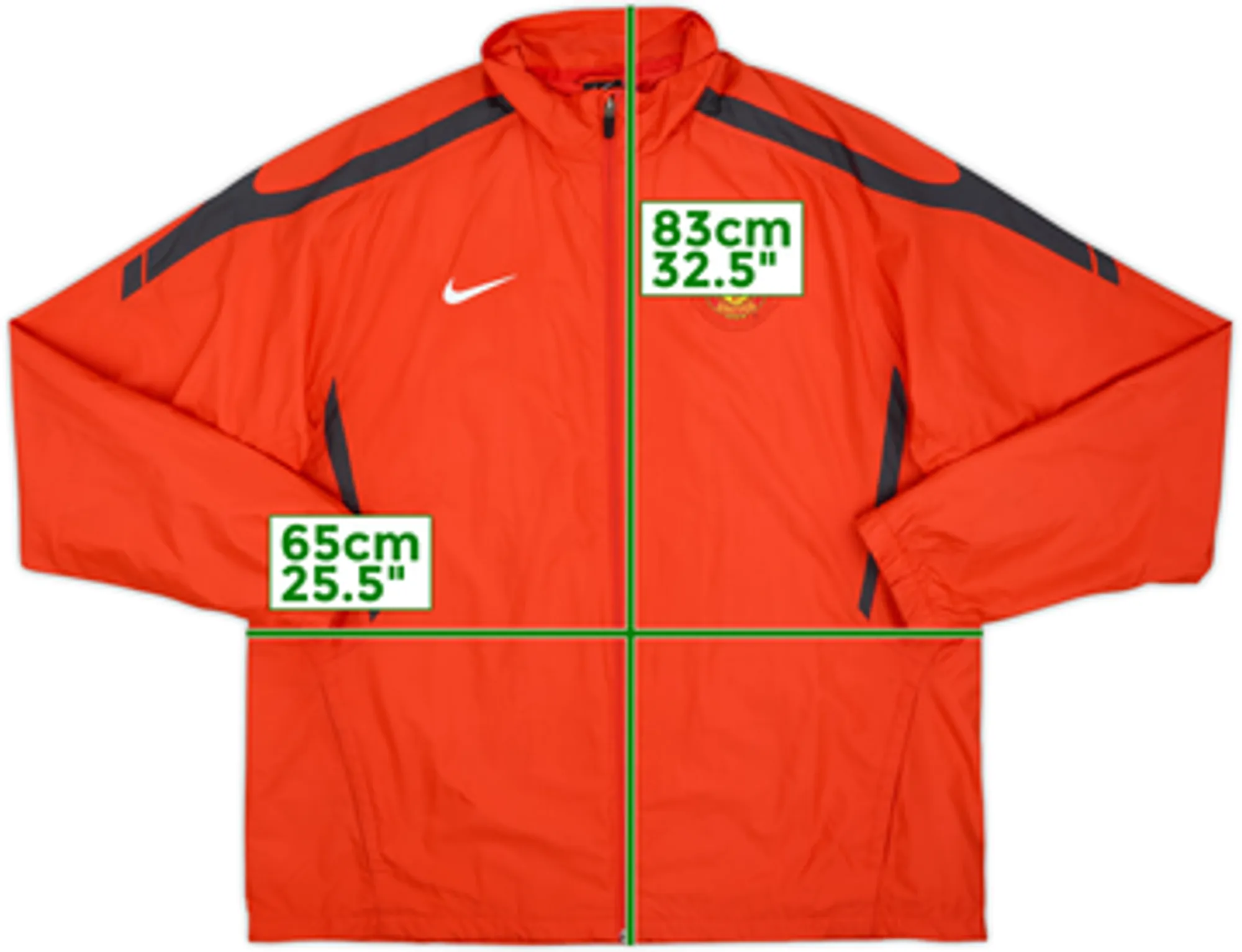 2010-11 Manchester United Nike Track Jacket - 9/10 - (L)