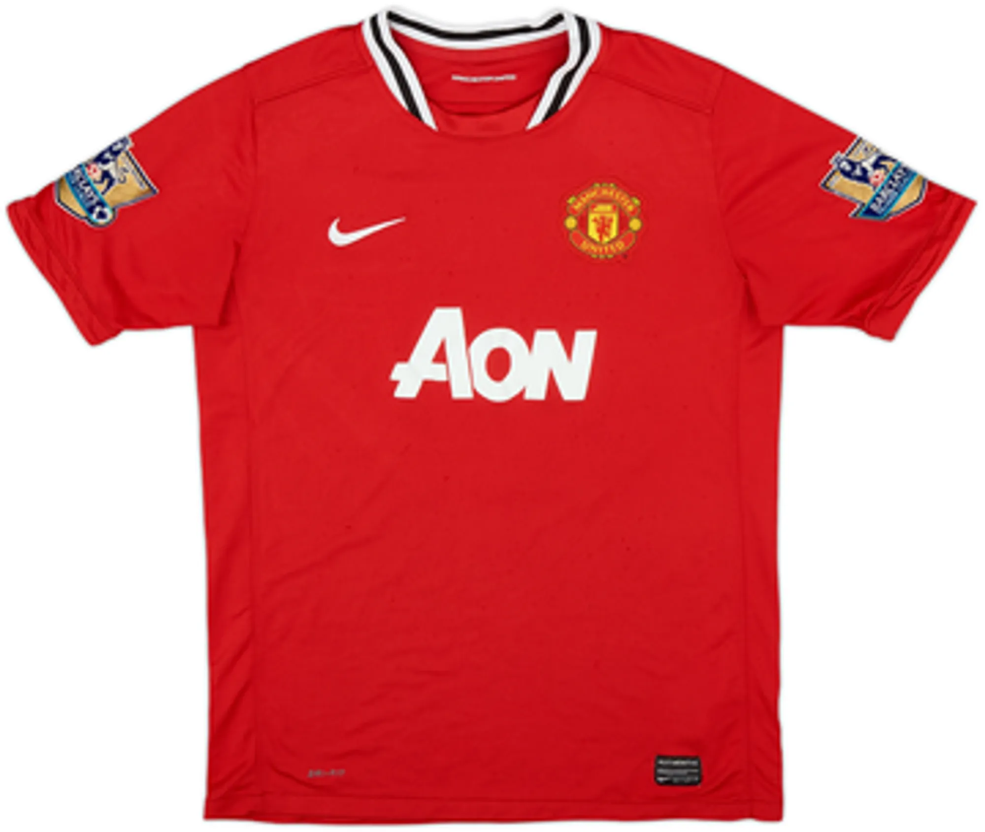 2011-12 Manchester United Home Shirt Nani #17 - 5/10 - (XL.Boys)