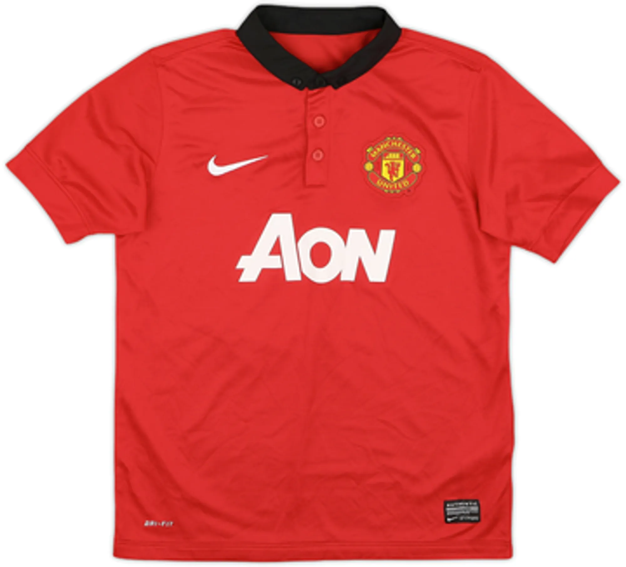 2013-14 Manchester United Home Shirt V.Persie #20 - 9/10 - (M.Boys)